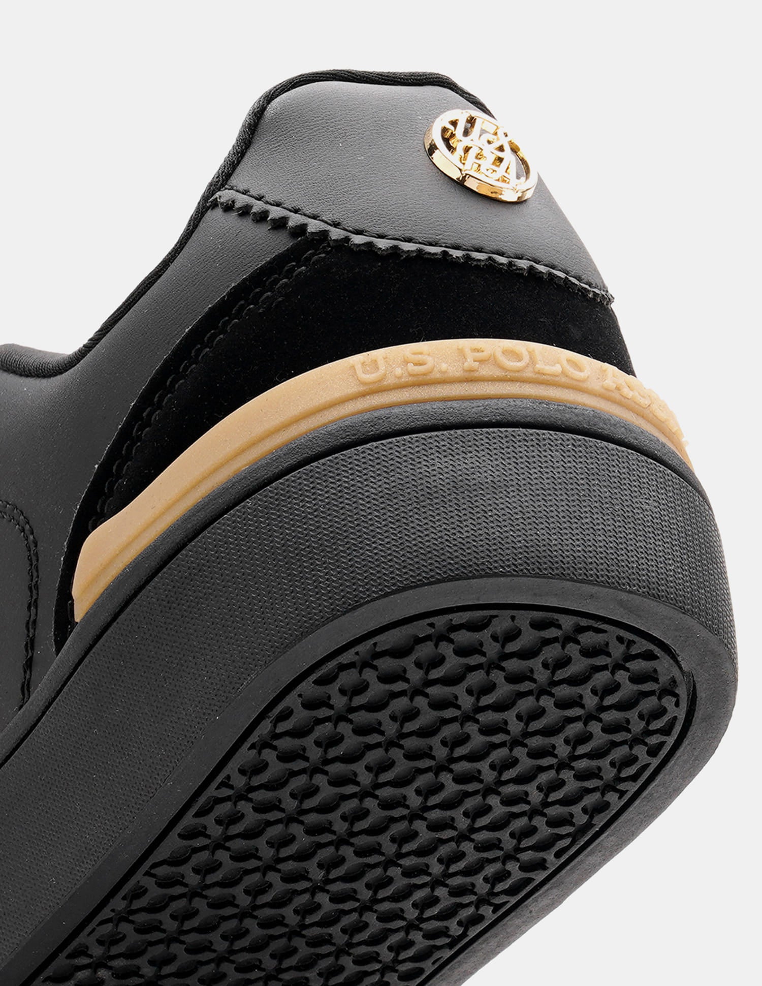 Women Ingrid 2.0 Colour Blocked Sneakers Black - U.S. Polo Assn. India | Large