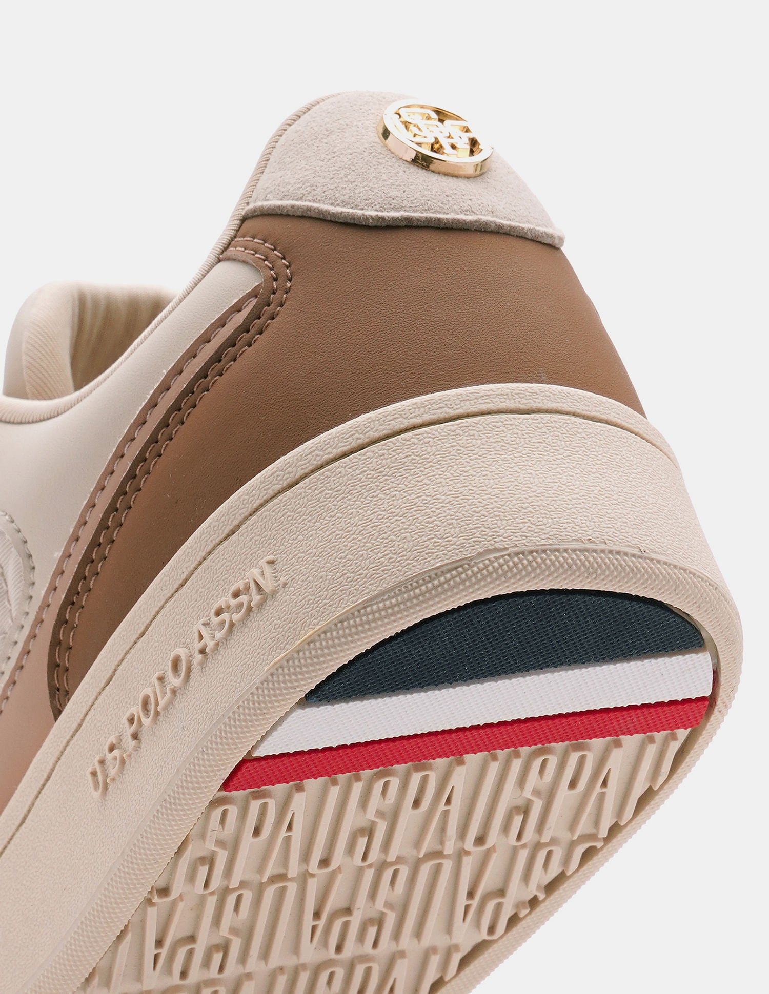 Women Sophie 2.0 Colour Blocked Sneakers Nude - U.S. POLO ASSN. | Large