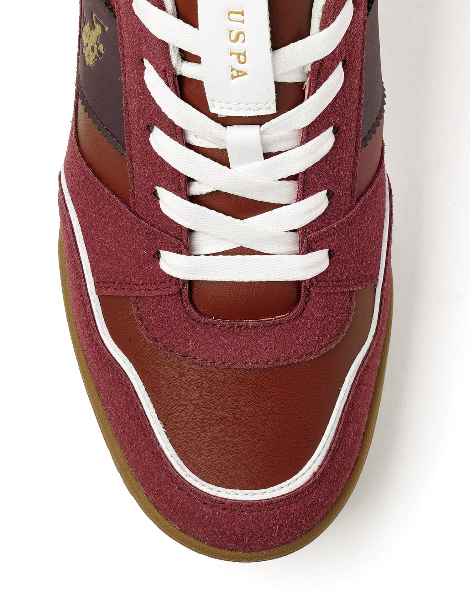Men Rever Sneakers Burgundy - U.S. Polo Assn. India | Large