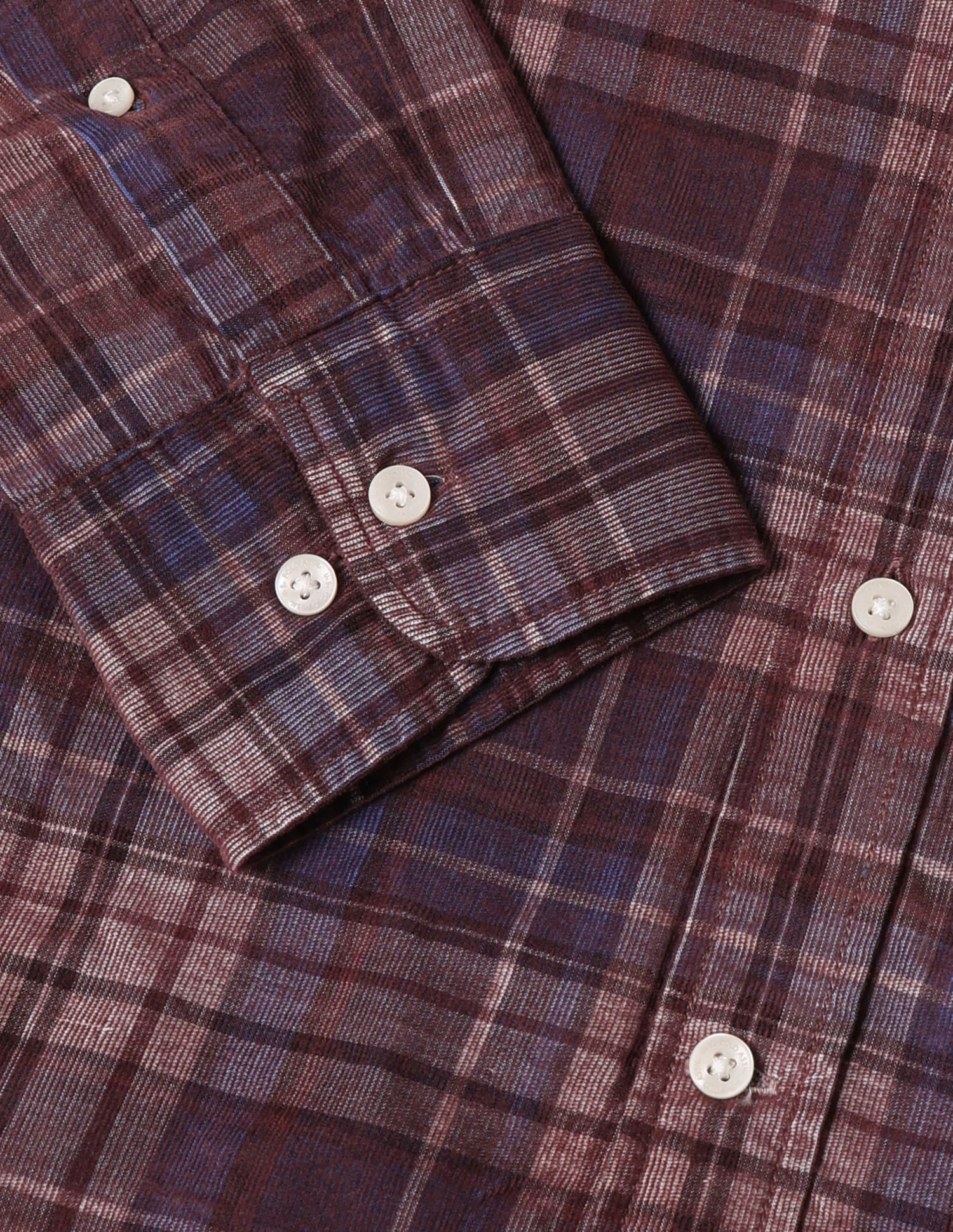Tailored Fit Corduroy Shirt Brown - U.S. Polo Assn. India | Large