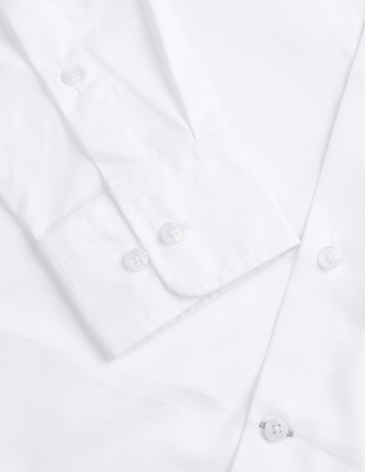 Textured Regular Fit Shirt White - U.S. Polo Assn. India | Large