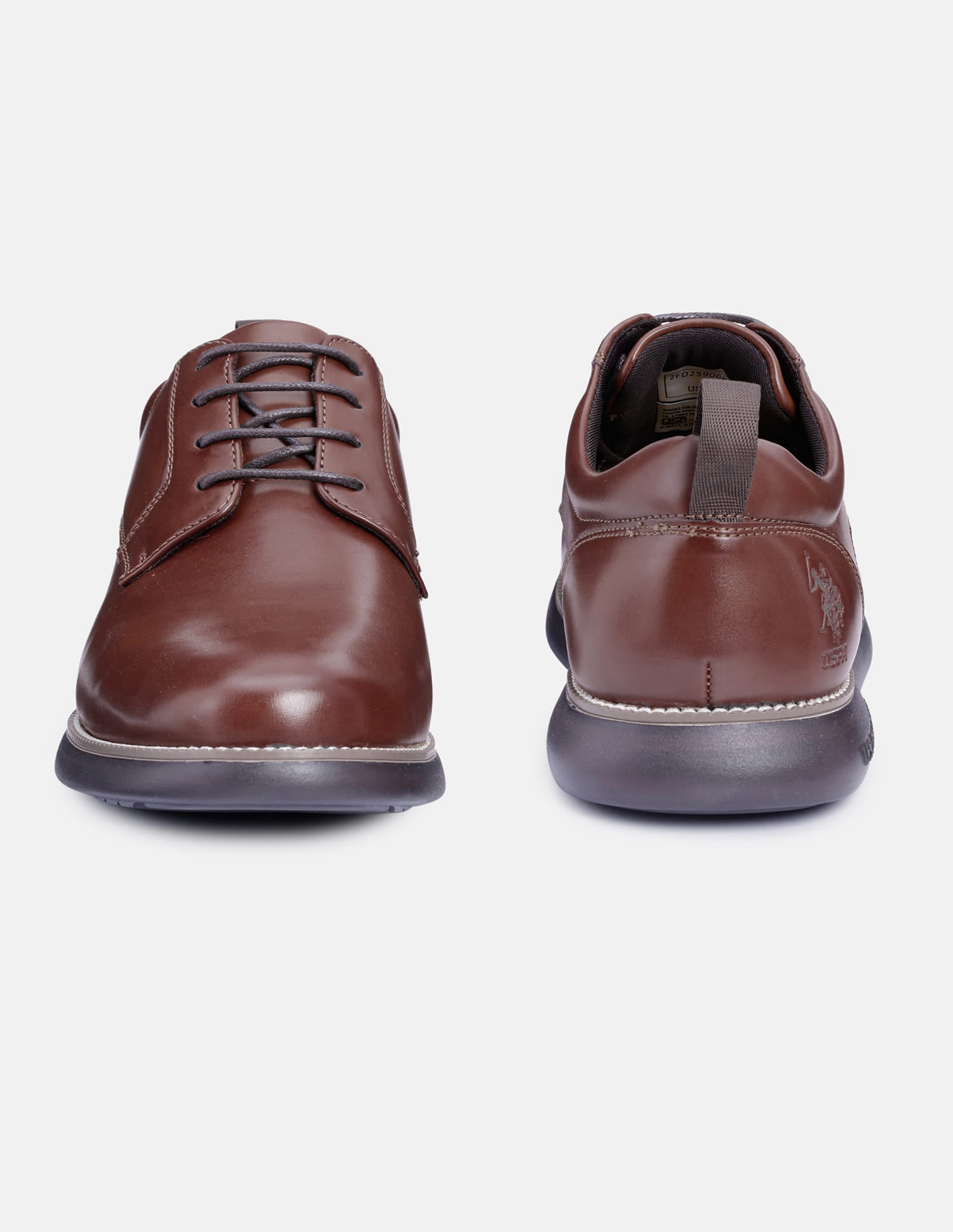 Lace Ups Nicolo 2.0 Smart Casual Shoe Brown - U.S. Polo Assn. India | Large