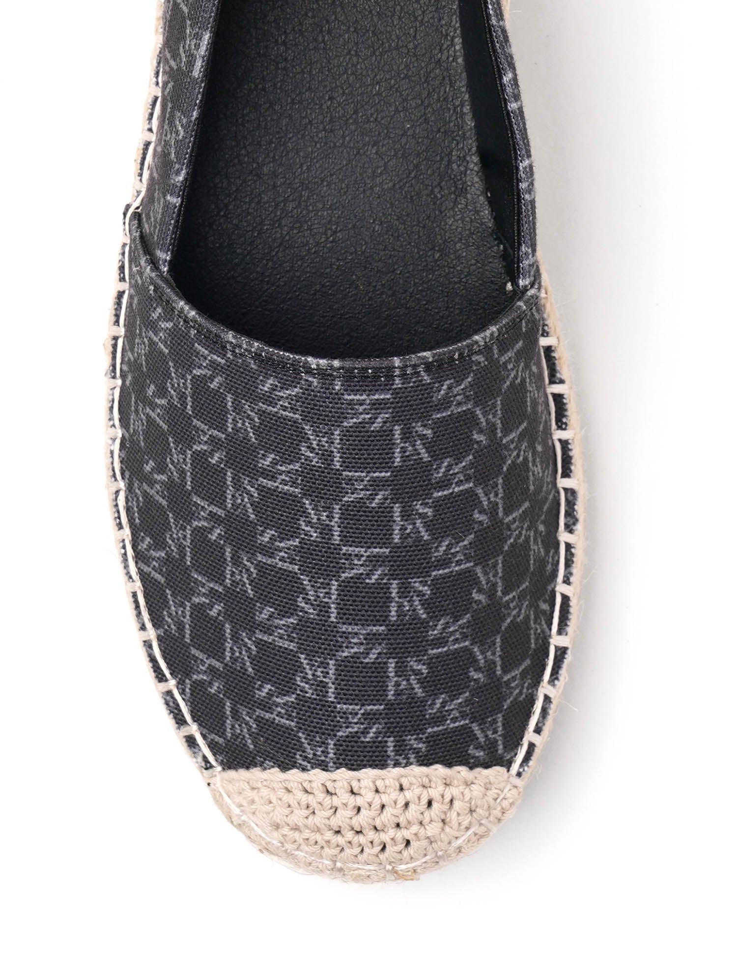 Women Round Toe Brand Print Rosa Sandals Grey - U.S. POLO ASSN. | Large