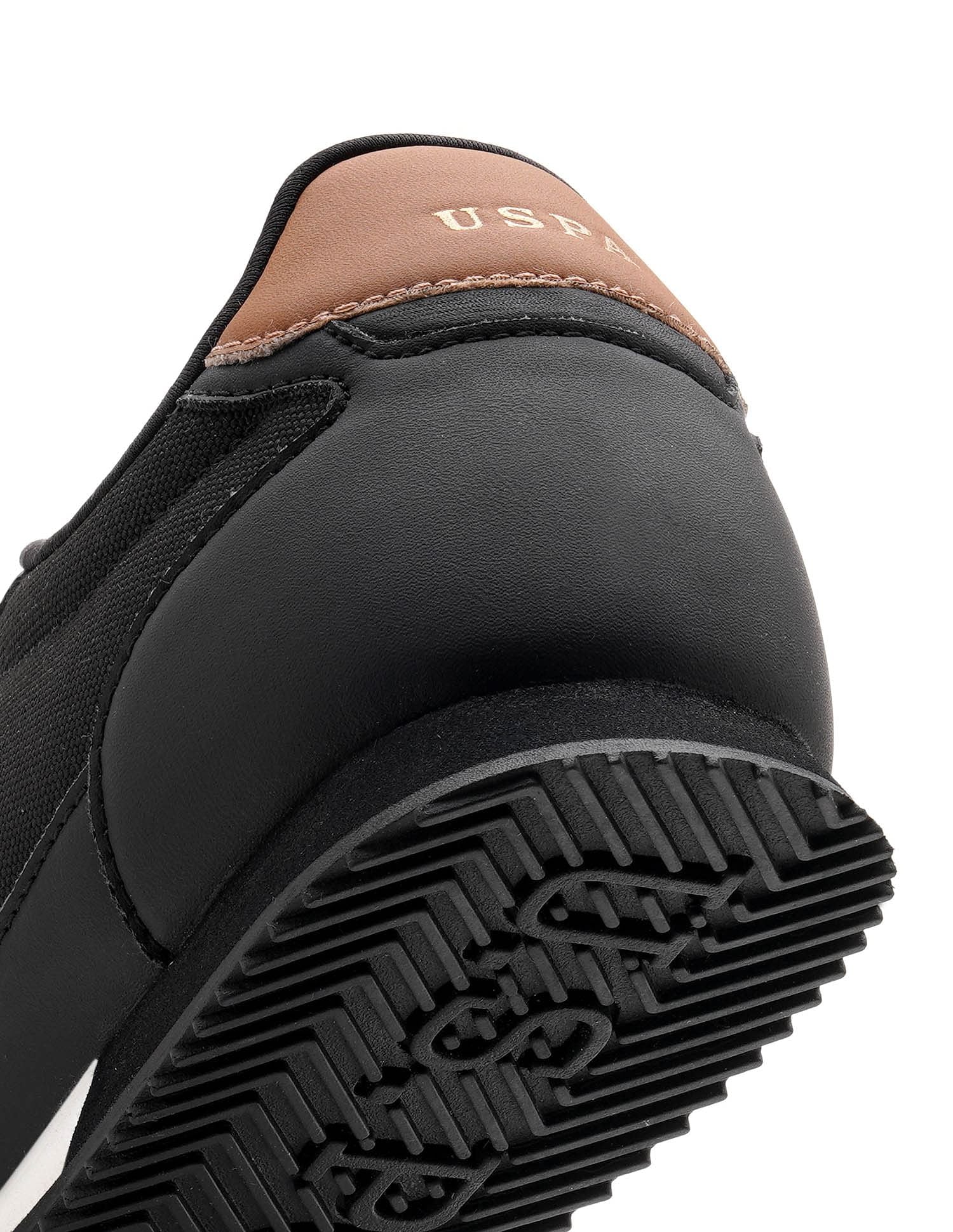 Men Clane 2.0 Solid Sneakers Black - U.S. POLO ASSN. | Large