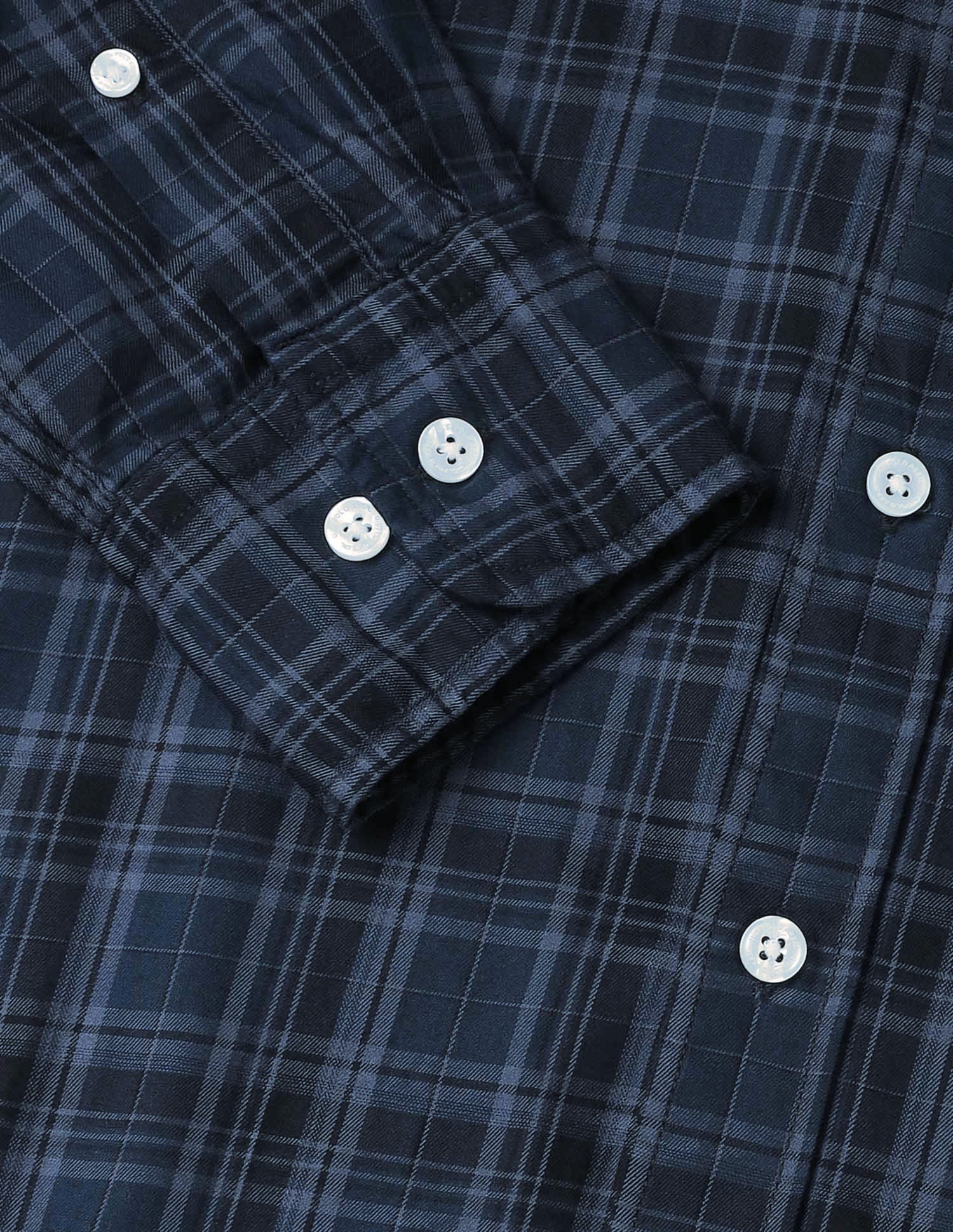 Tartan Checked Tailored Fit Shirt Teal - U.S. POLO ASSN. | Large