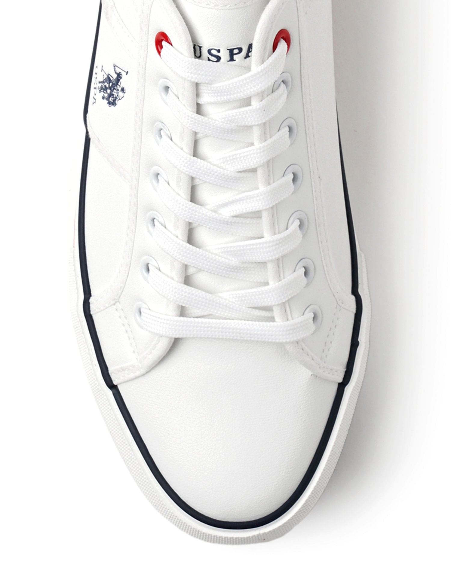 Men Solid Tess Sneakers White - U.S. POLO ASSN. | Large