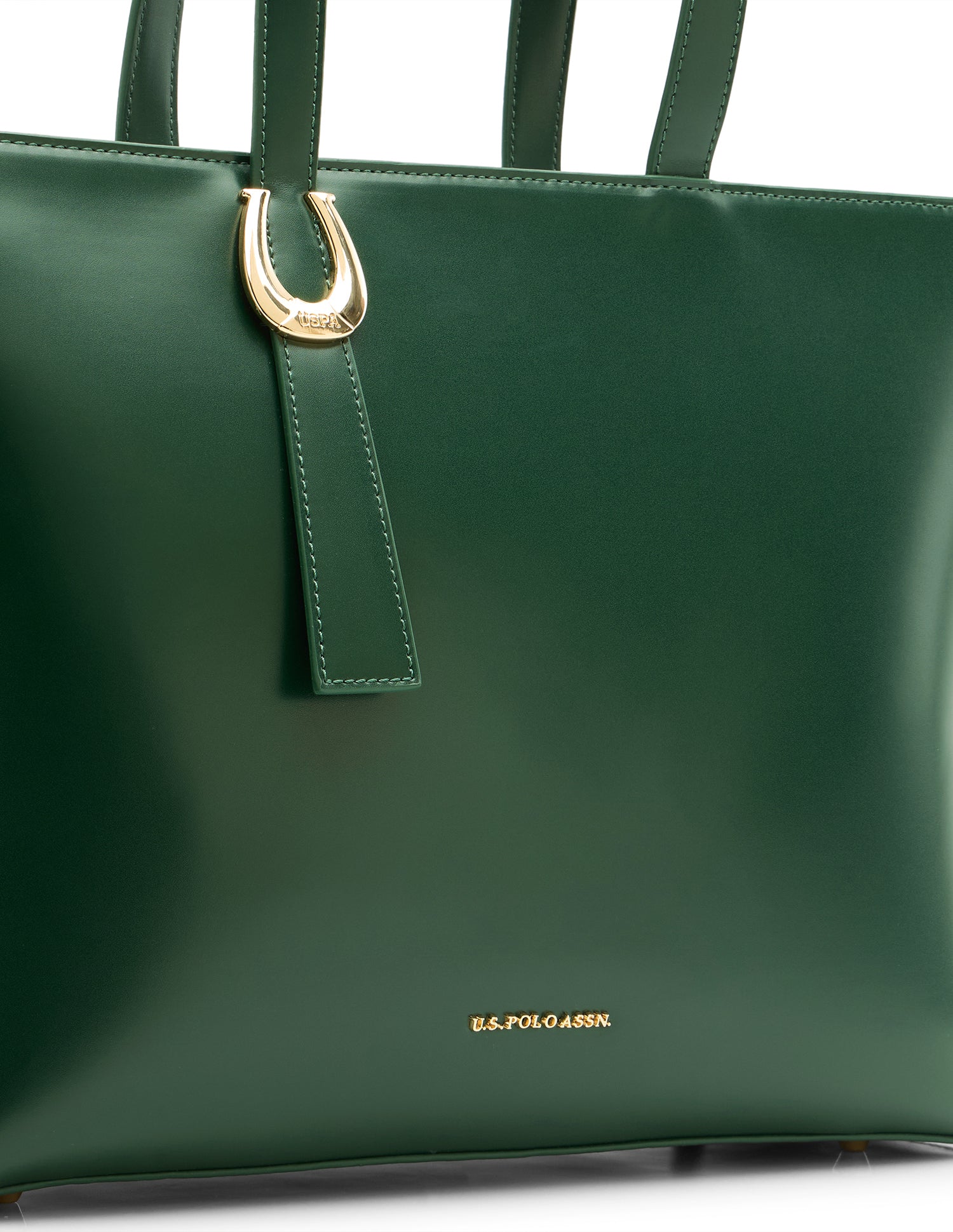 Clarice Tote Bag Dark Green - U.S. Polo Assn. India | Large