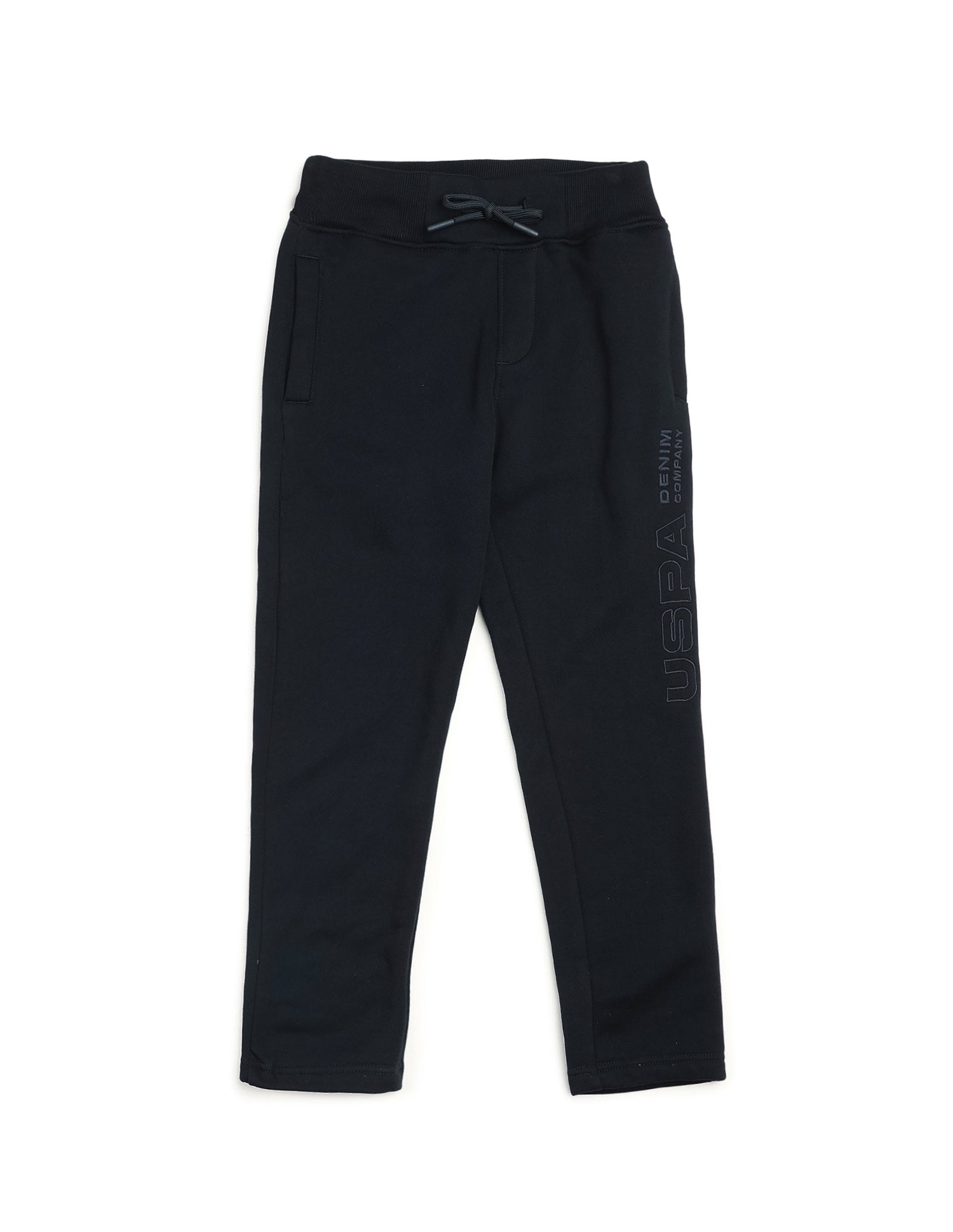 Solid Regular Fit Track Pants Navy - U.S. POLO ASSN. | Large