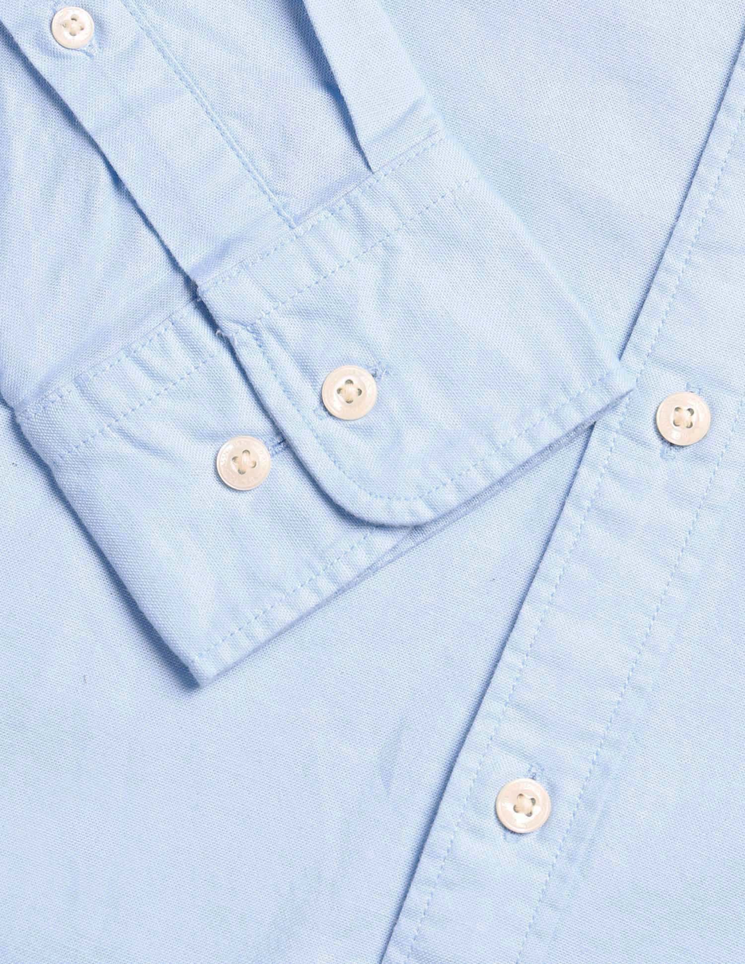 Stretchy Twill Shirt Light Blue - U.S. POLO ASSN. | Large