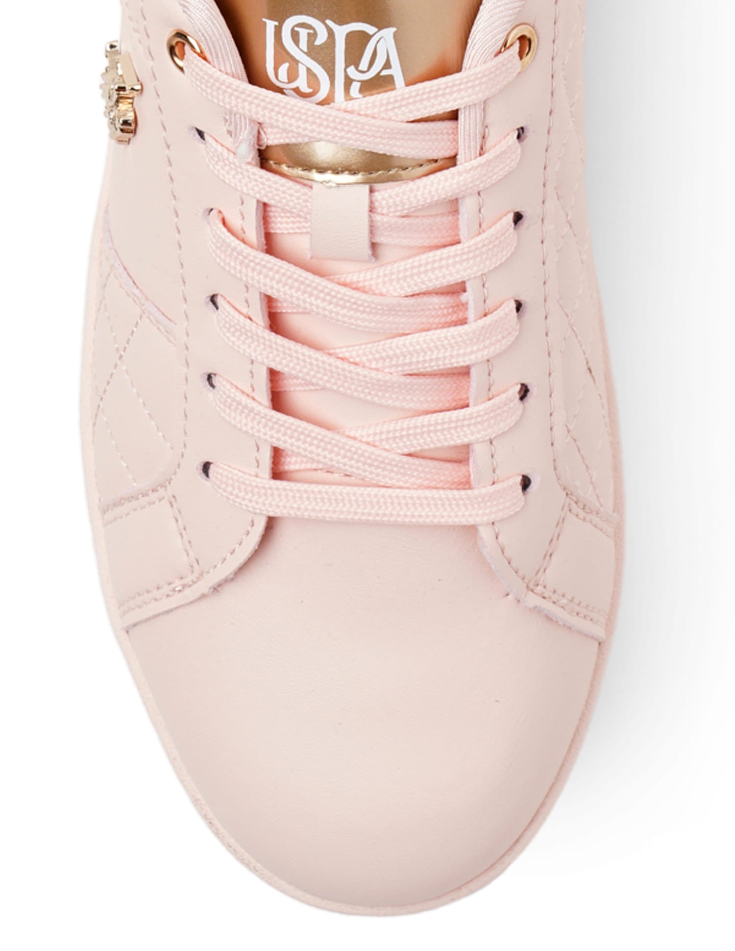Women Logo Simone 2.0 Sneakers Pink - U.S. Polo Assn. India | Large