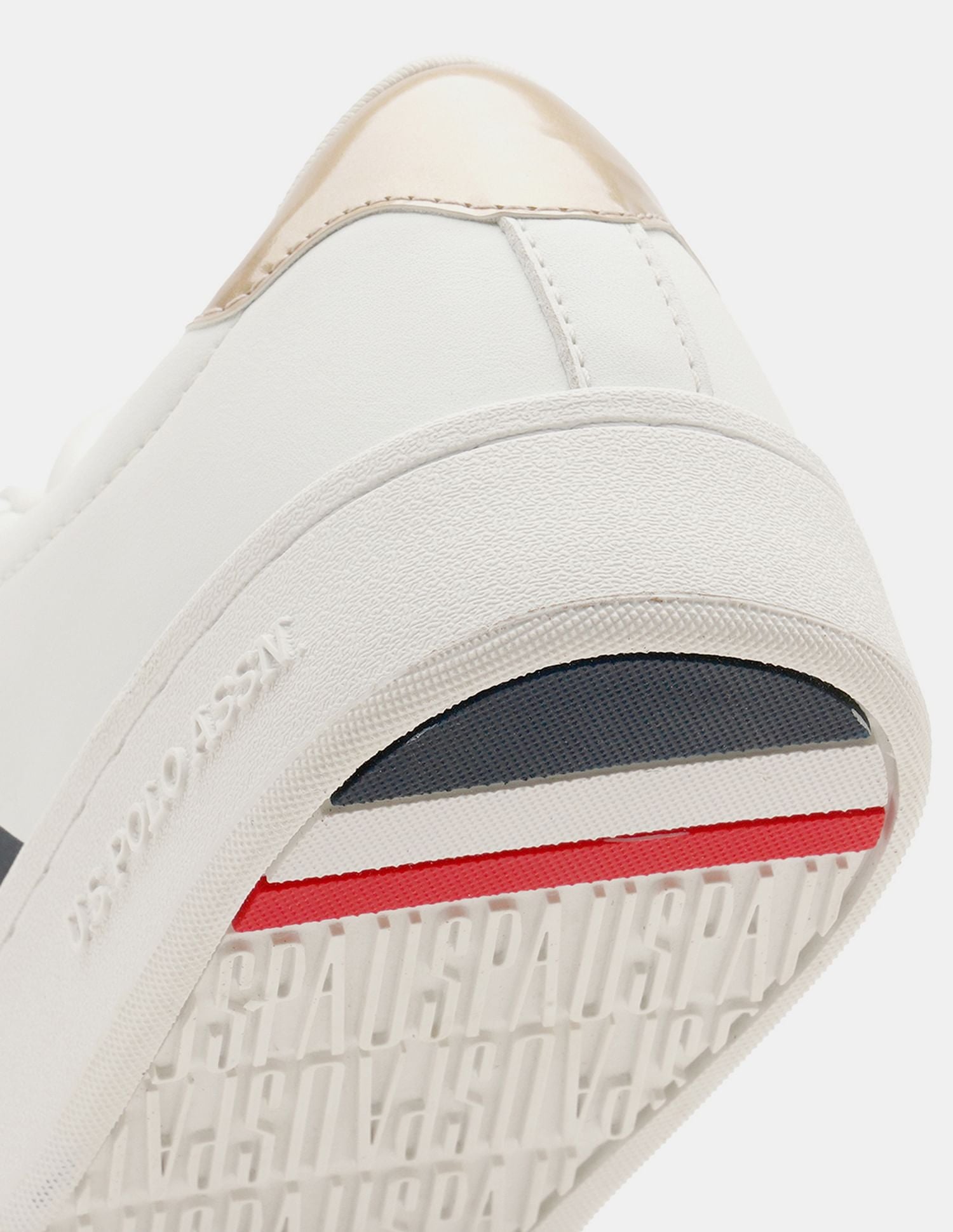 Women Emery 3.0 Colour Blocked Sneakers Off White - U.S. POLO ASSN. | Large