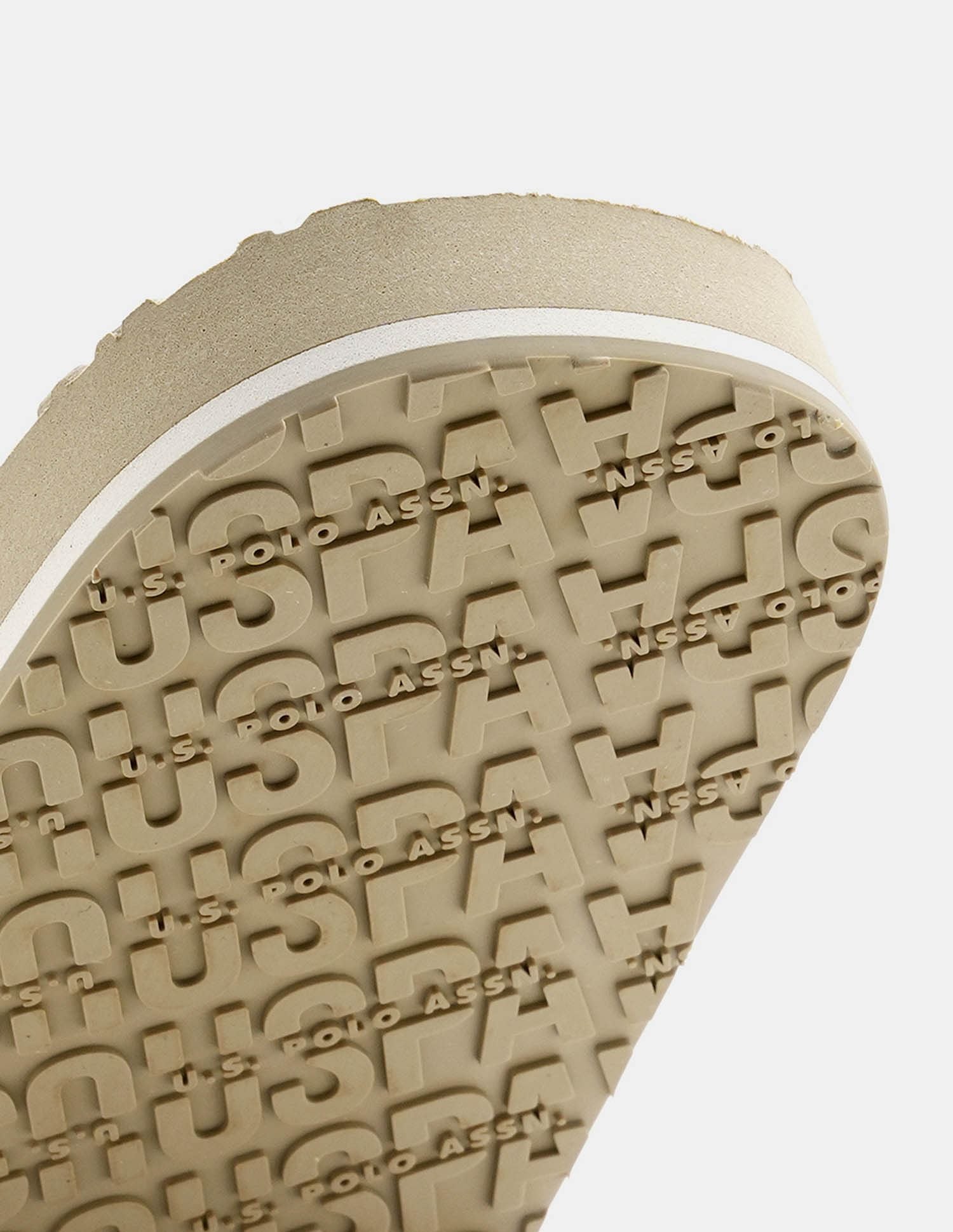 Men Rodri Brand Printed Flip Flops Beige - U.S. POLO ASSN. | Large