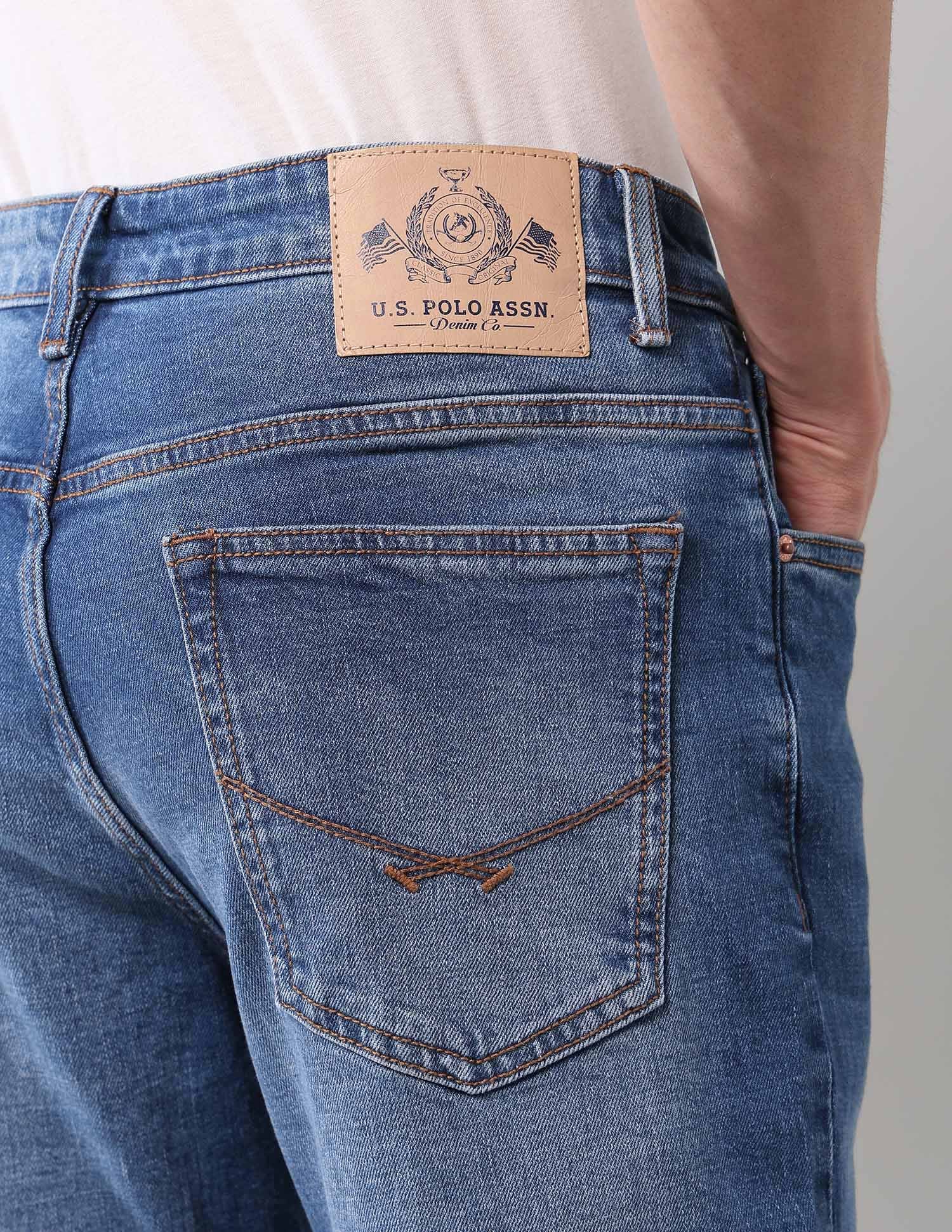 Connor Bootcut Blue Jeans Blue - U.S. Polo Assn. India | Large