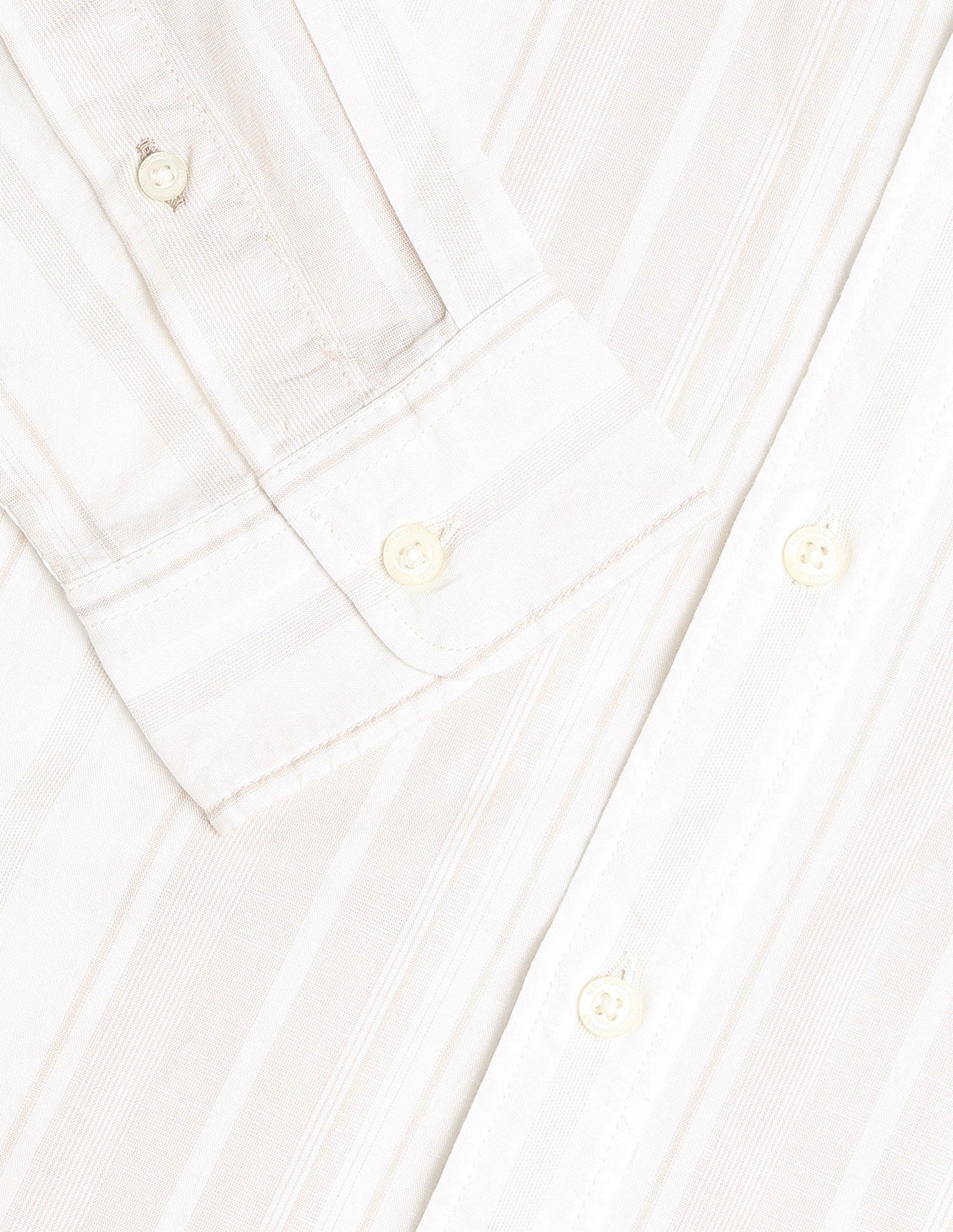 Vertical Striped Regular Fit Shirt Rust - U.S. Polo Assn. India | Large