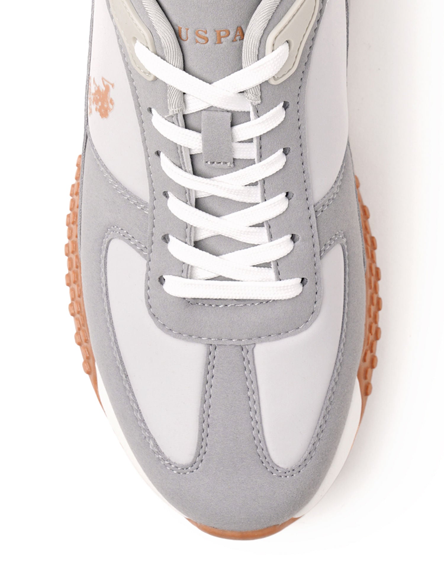 Men Coen Grey Retro Sneakers Grey - U.S. Polo Assn. India | Large