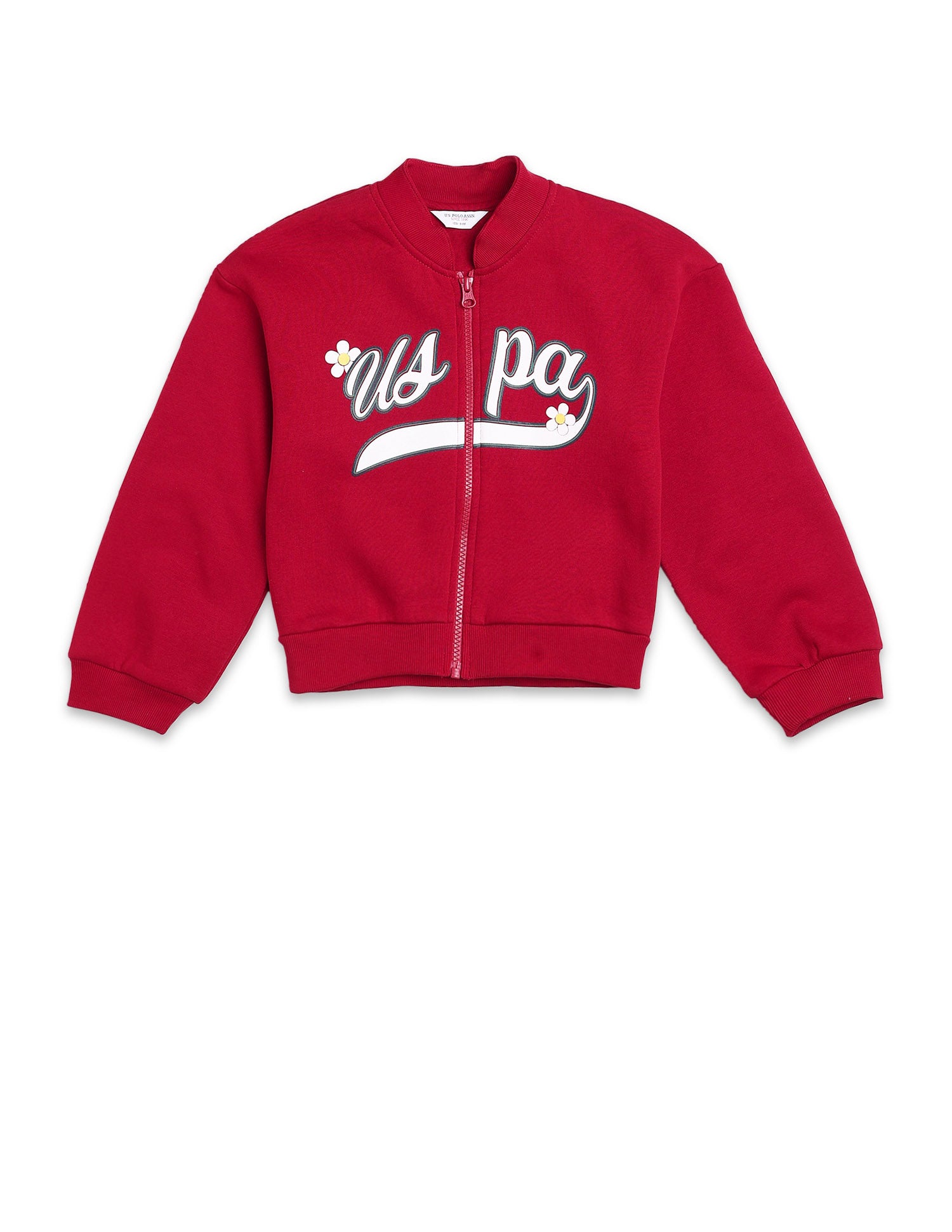 Brand Printed Regular Fit Sweatshirt Red - U.S. POLO ASSN. | Large