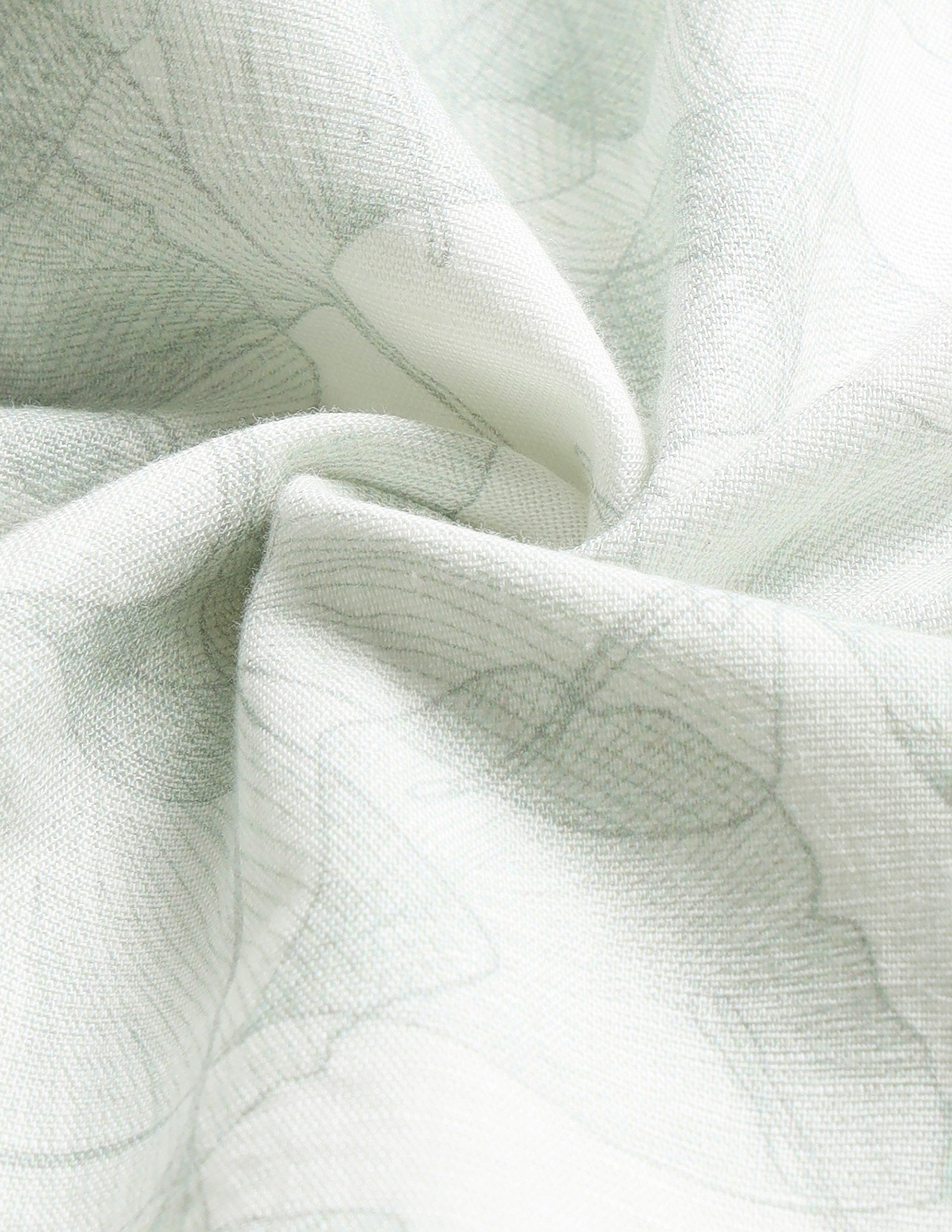 Casa De Campo All-Over Printed Shirt Light Green - U.S. Polo Assn. India | Large