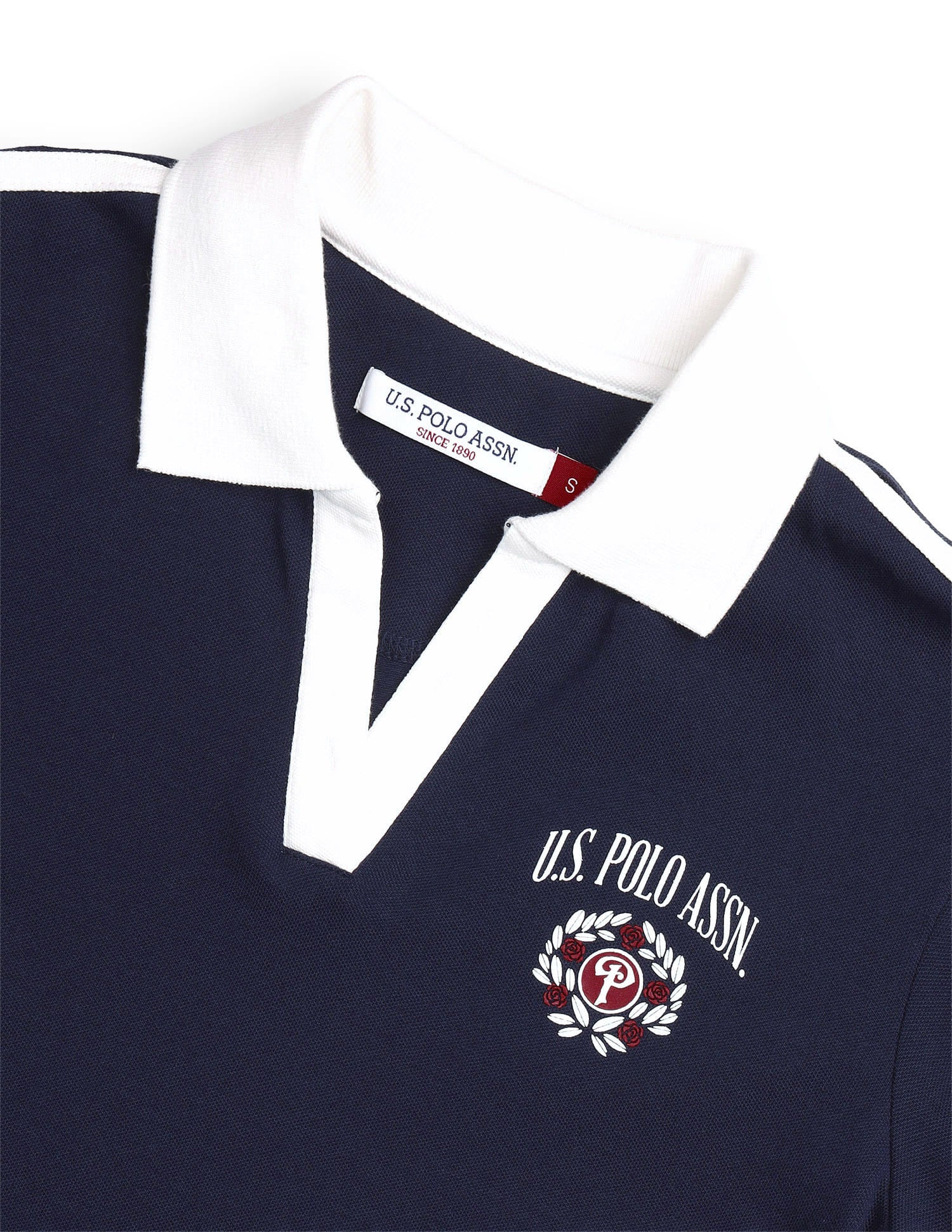 Solid Regular Fit Polo Shirt Blue - U.S. Polo Assn. India | Large