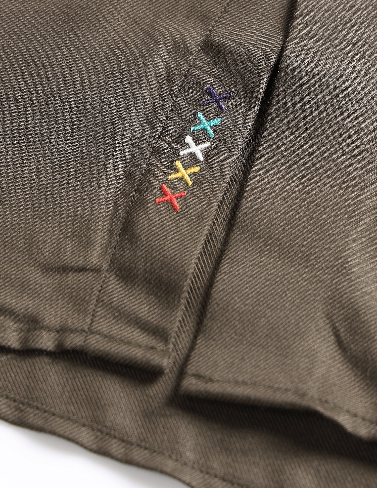 Pacho X Twill Tailored Fit Shirt Choco - U.S. Polo Assn. India | Large