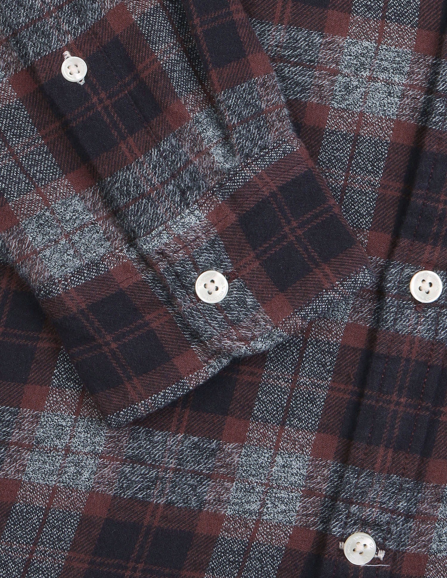 Tartan Checked Twill Shirt Brown - U.S. Polo Assn. India | Large