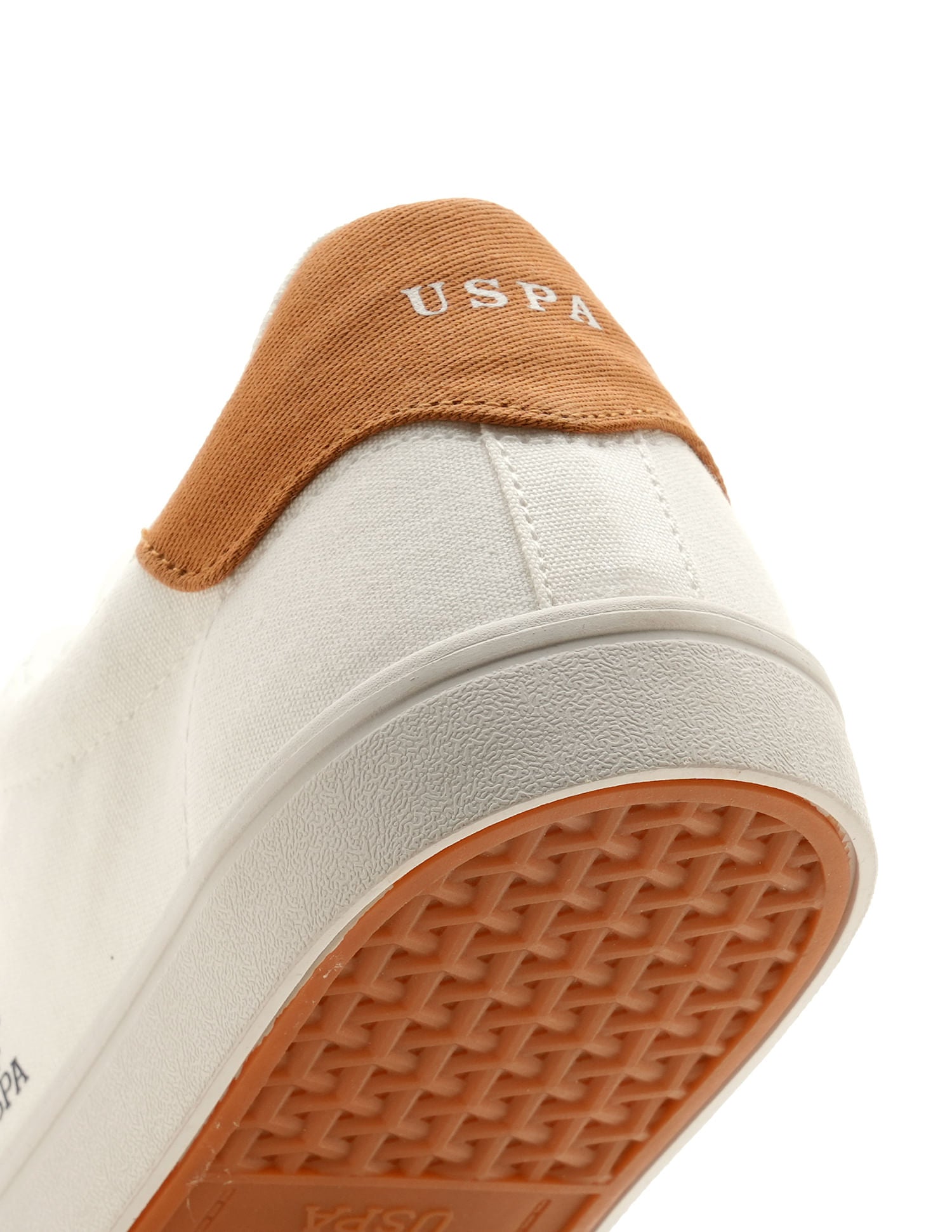 Striped Round Toe Abor 3.0 Sneakers Off White - U.S. POLO ASSN. | Large