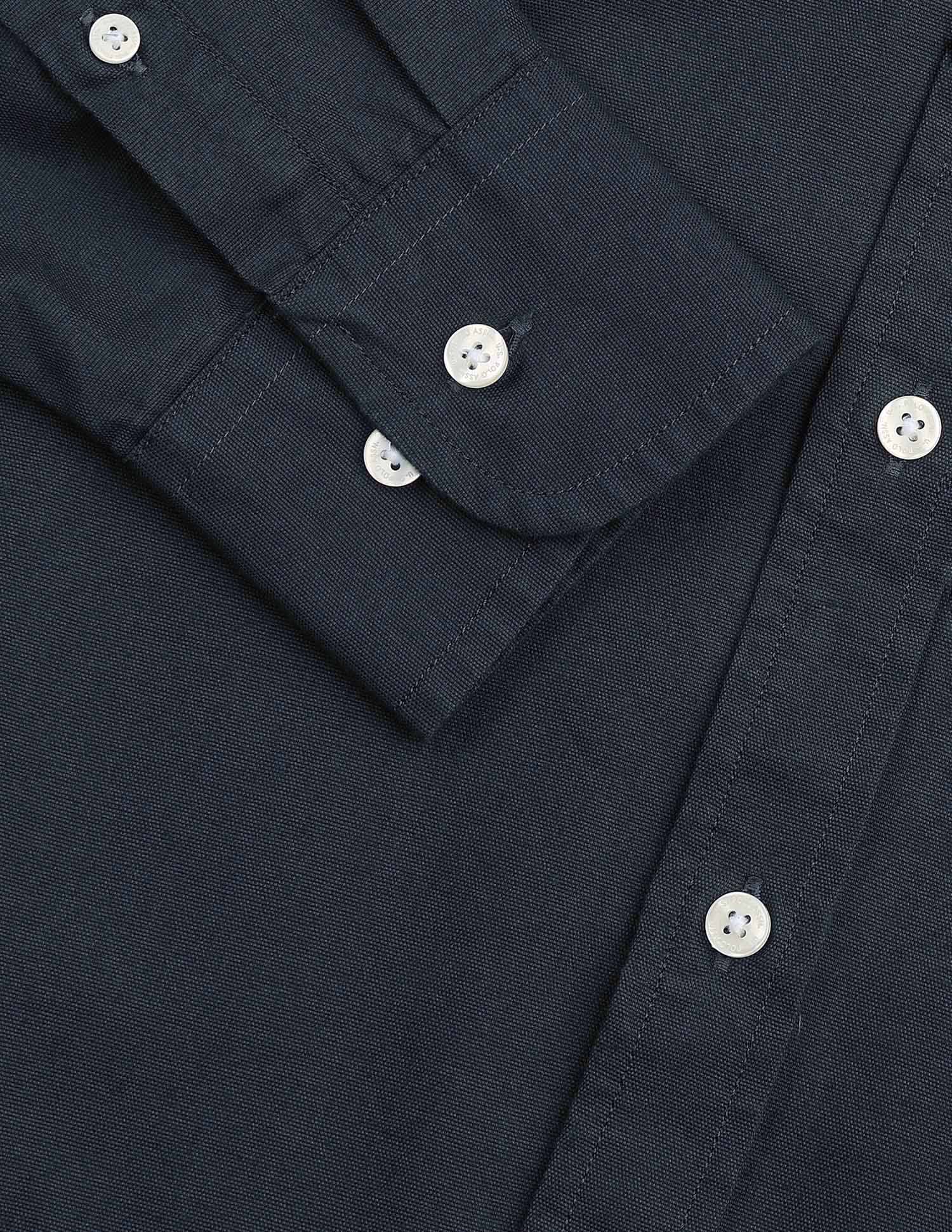 Tailored Fit Pure Cotton Shirt Dark Grey - U.S. Polo Assn. India | Large