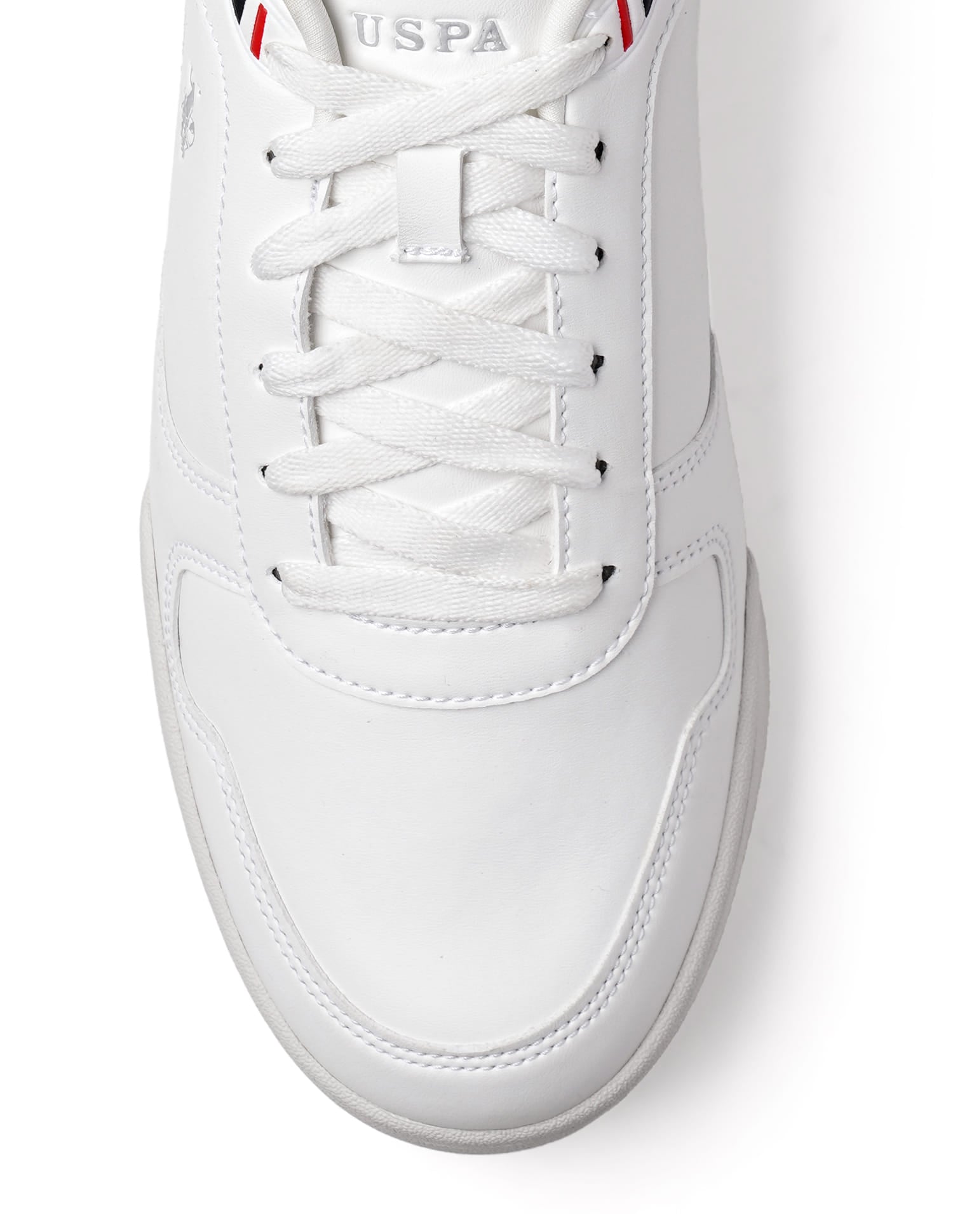 Men Valentin Solid Sneaker White - U.S. Polo Assn. India | Large