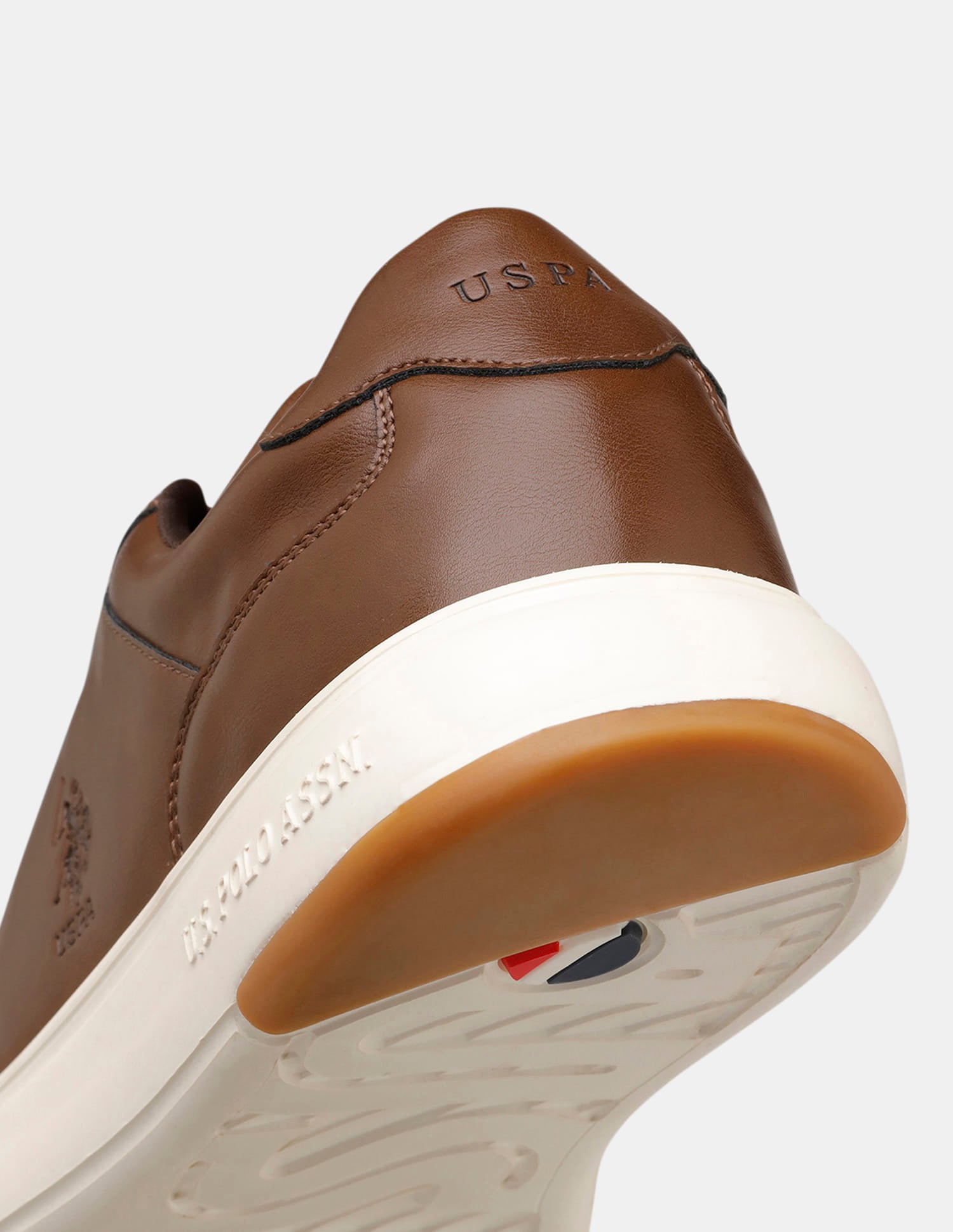 Round Toe Lace Ups Como 2.0 Sneakers Dark Brown - U.S. Polo Assn. India | Large