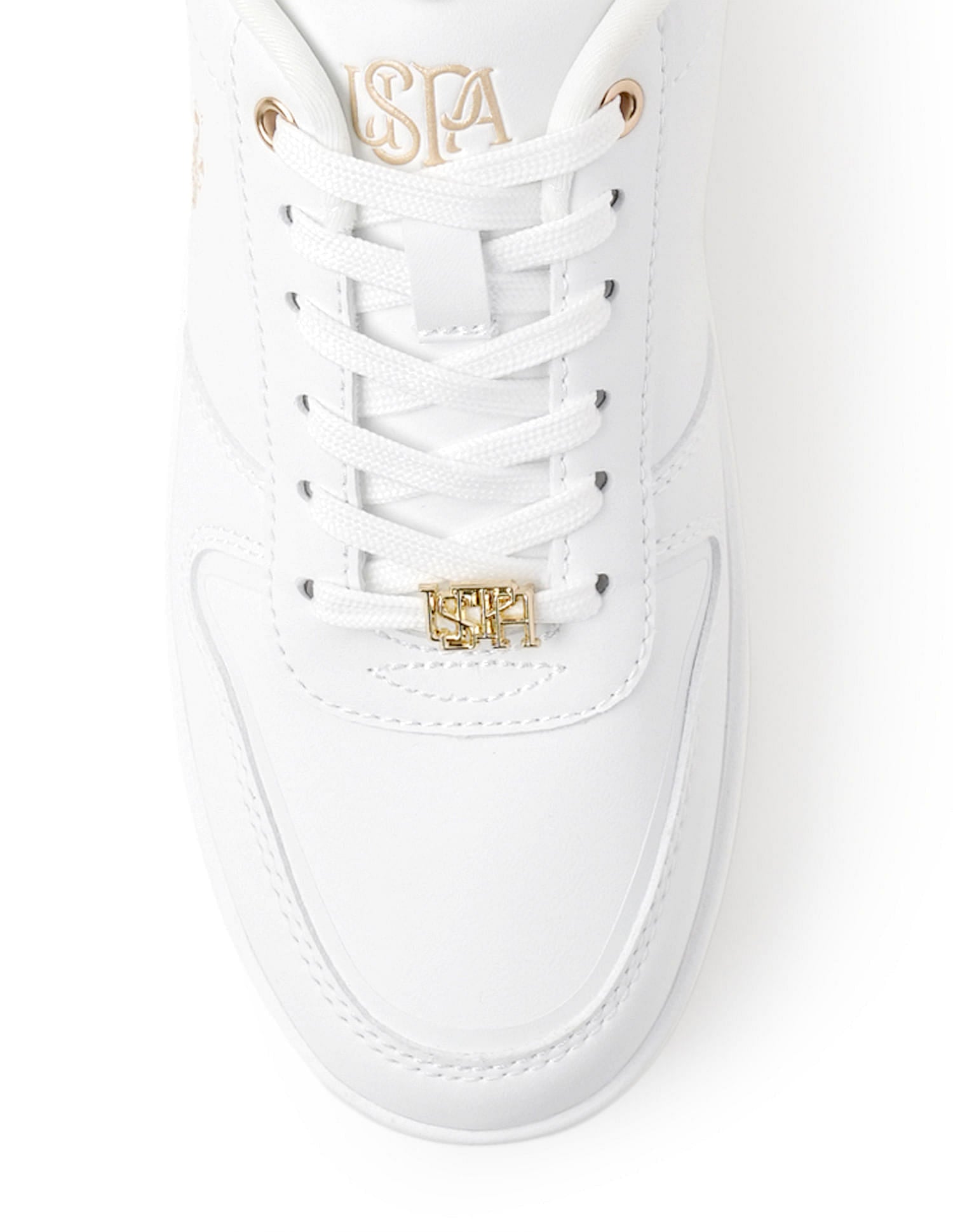 Arya 2.0 White Sneakers Shoes White - U.S. Polo Assn. India | Large