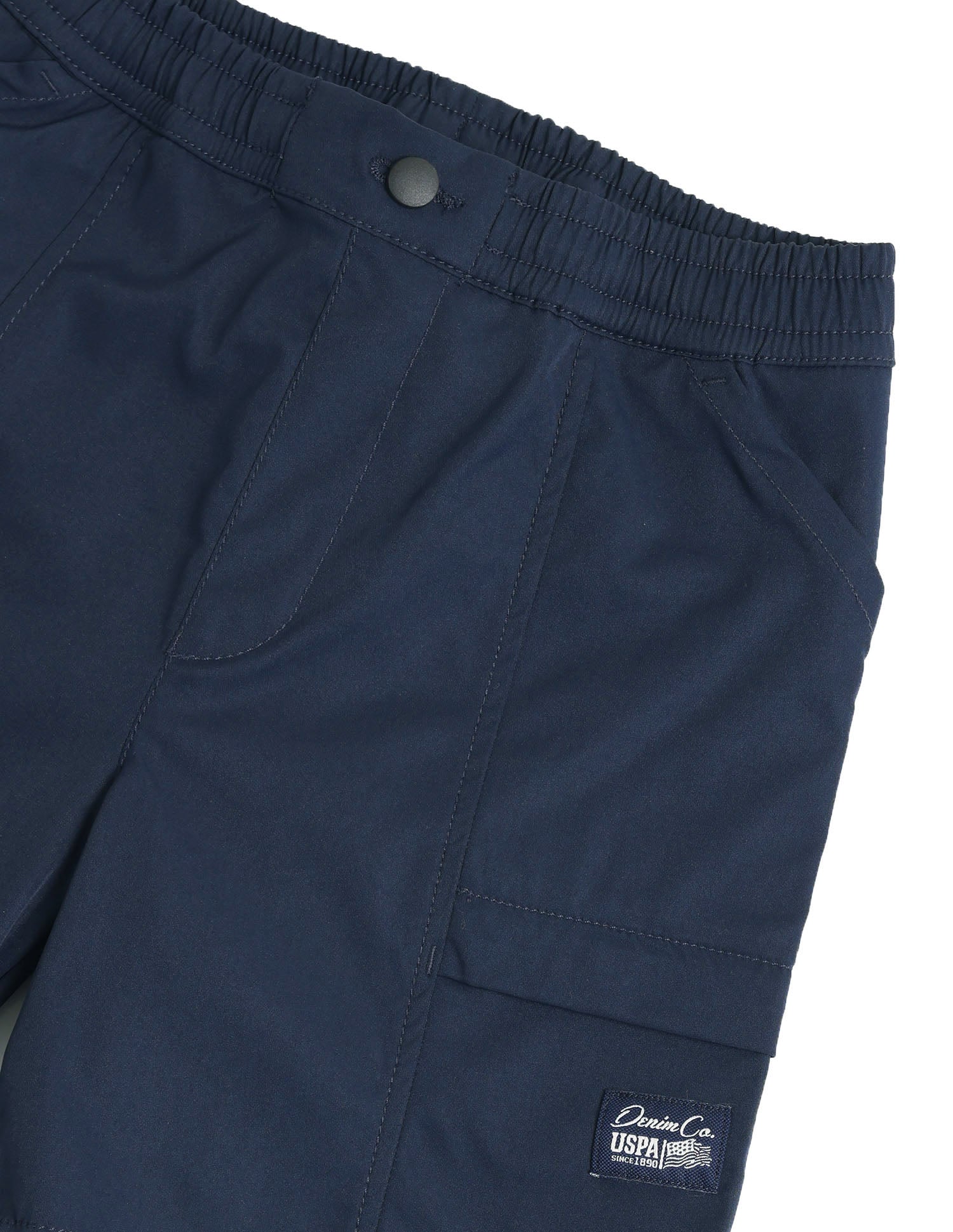 Boys Regular Fit Cargo Shorts Navy - U.S. POLO ASSN. | Large