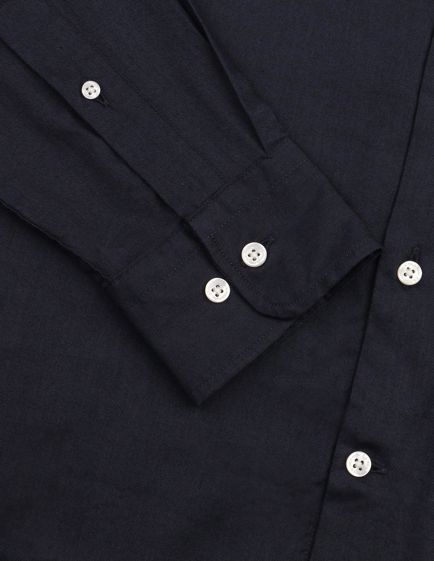 Twill Regular Fit Shirt Navy - U.S. Polo Assn. India | Large