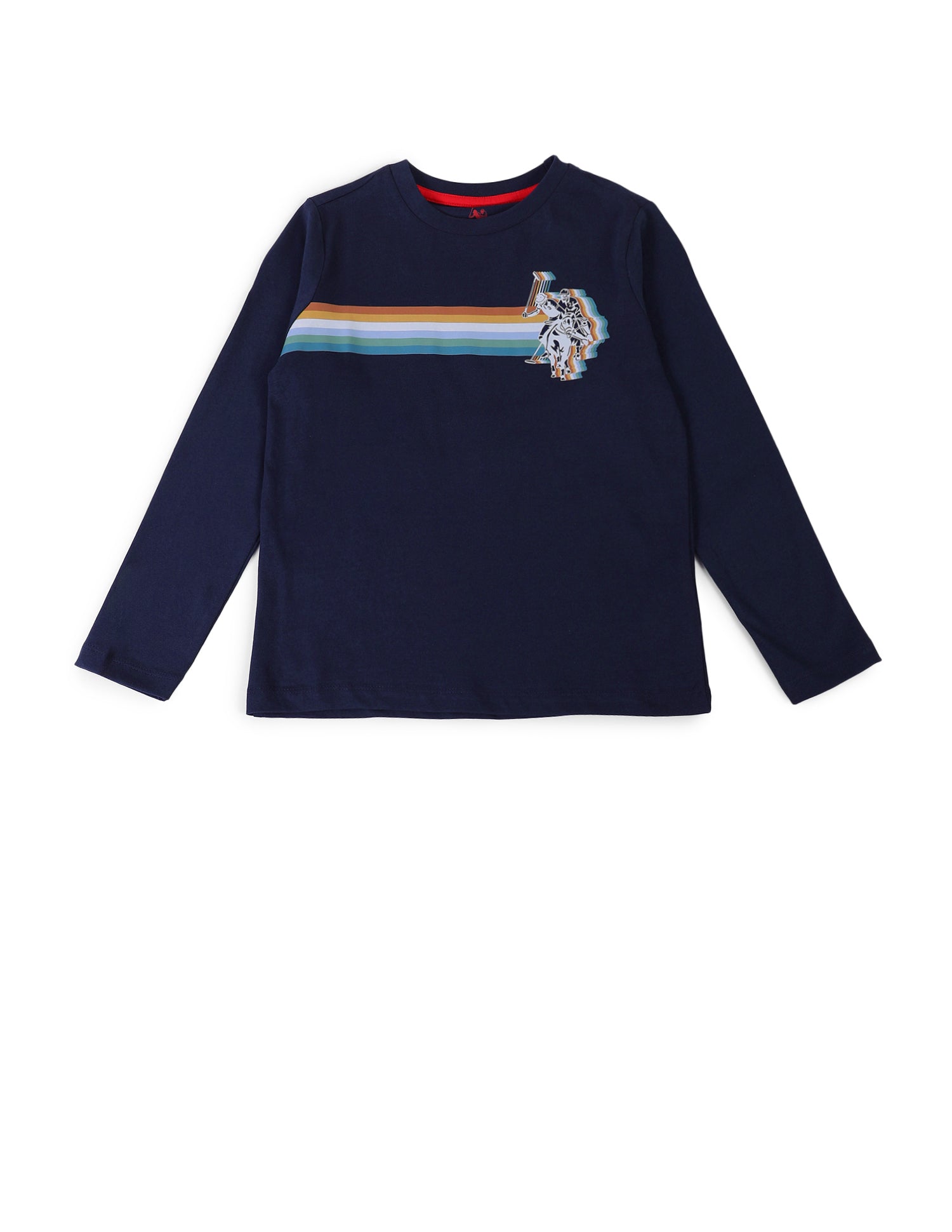 Boys Brand Printed T-Shirt Navy - U.S. POLO ASSN. | Large