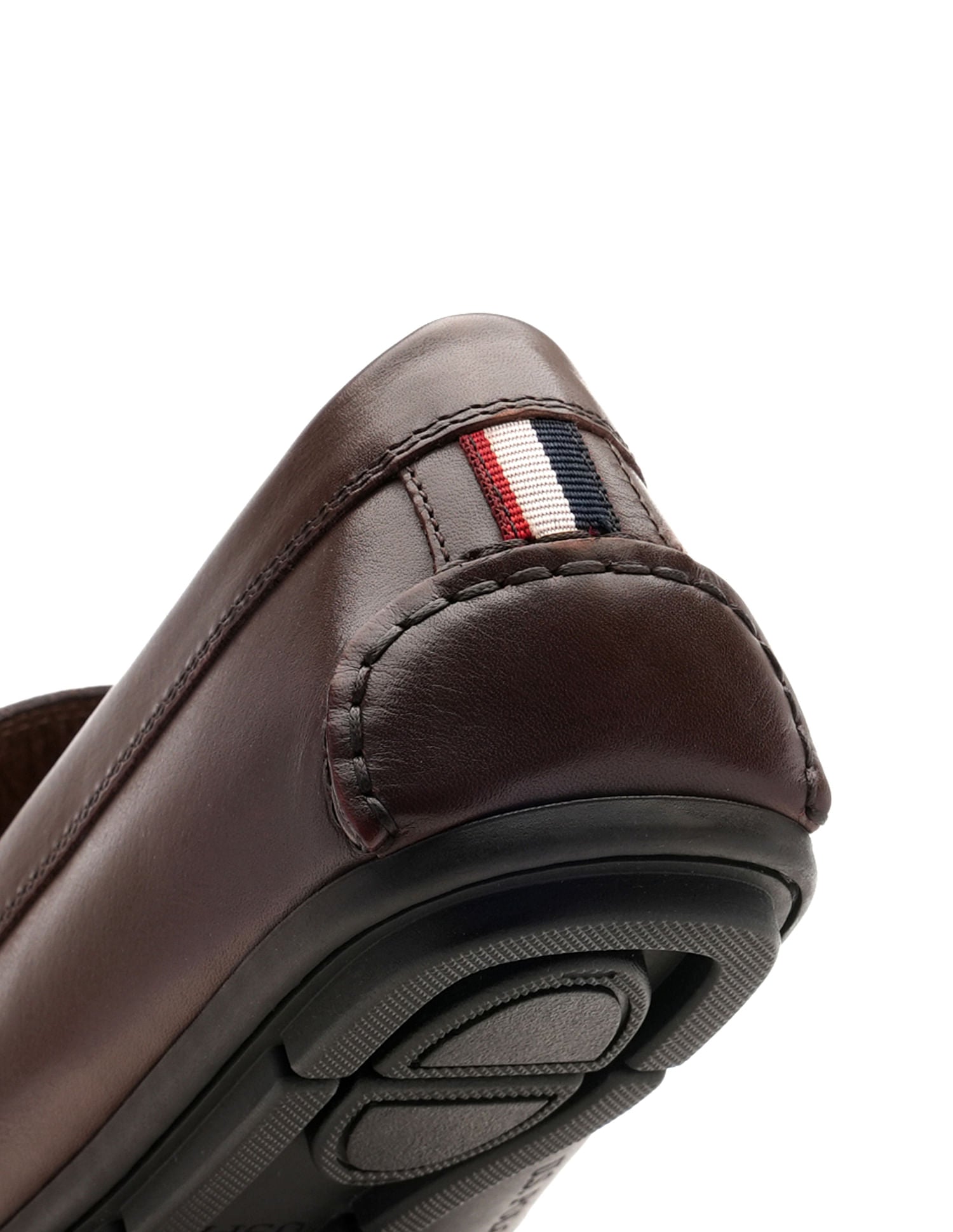 Men Metallic Logo Alizah Loafers Brown - U.S. Polo Assn. India | Large