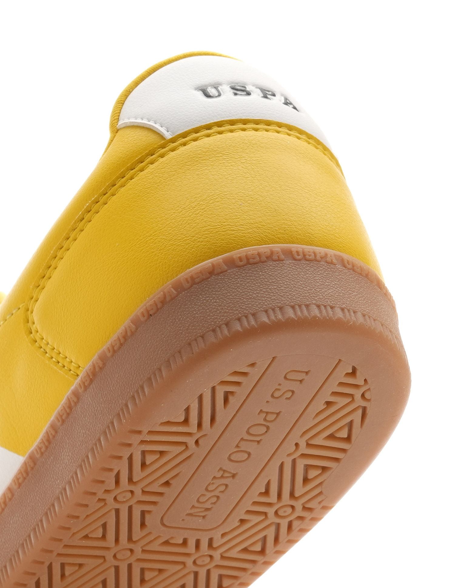 Men Hilton Colourblocked Sneakers Yellow - U.S. Polo Assn. India | Large
