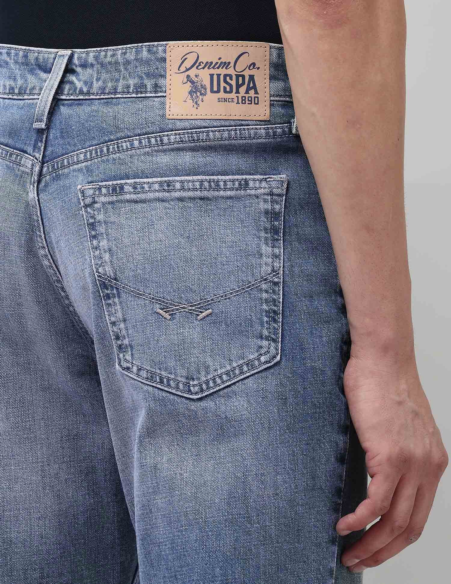 Connor Bootcut Blue Jeans Rags Wash - U.S. POLO ASSN. | Large