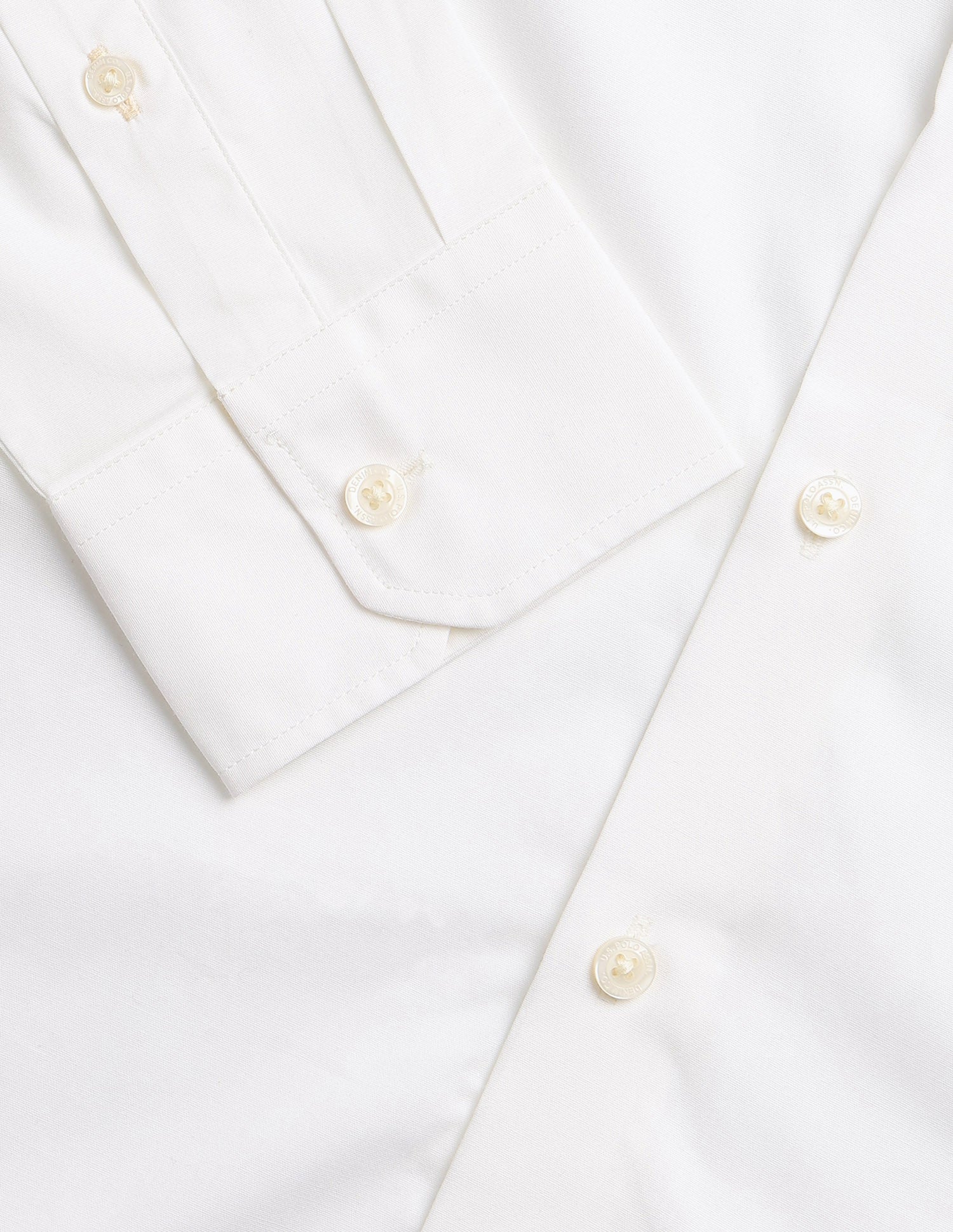 Poplin Black & Gold Shirt White - U.S. Polo Assn. India | Large