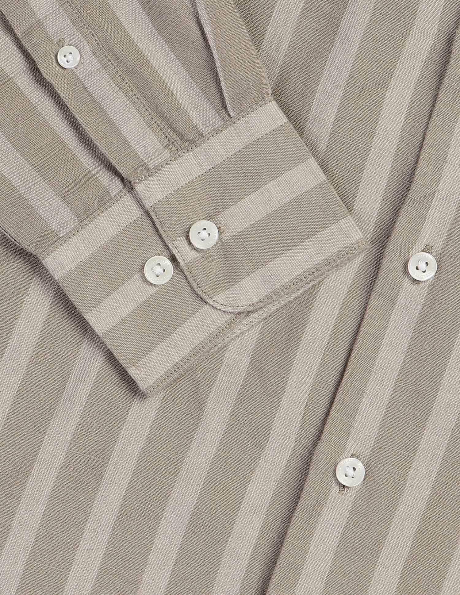 Sotogrande Tailored Fit Shirt Light Olive - U.S. Polo Assn. India | Large