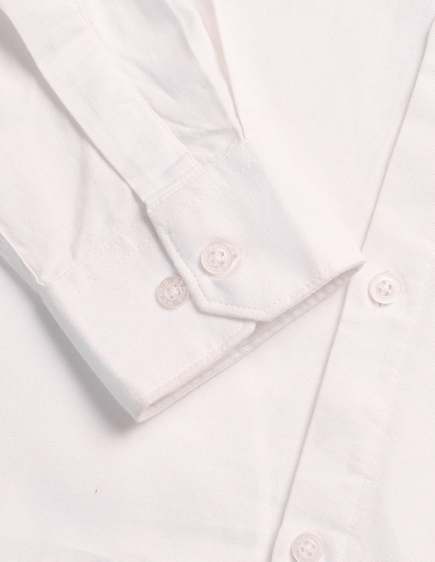 Tailored Striped Shirt White - U.S. POLO ASSN. | Large