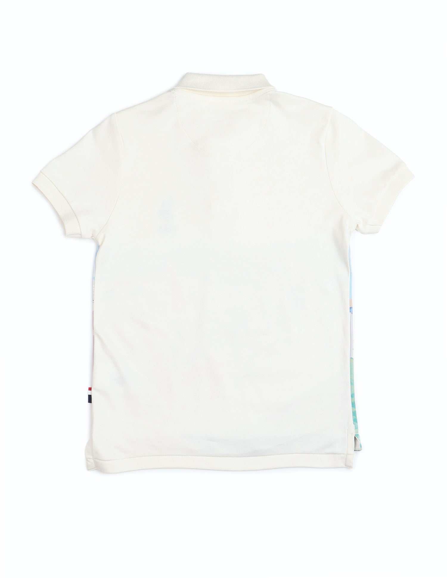 Boys Graphic Printed Regular Fit Polo Shirt Off White - U.S. POLO ASSN. | Large