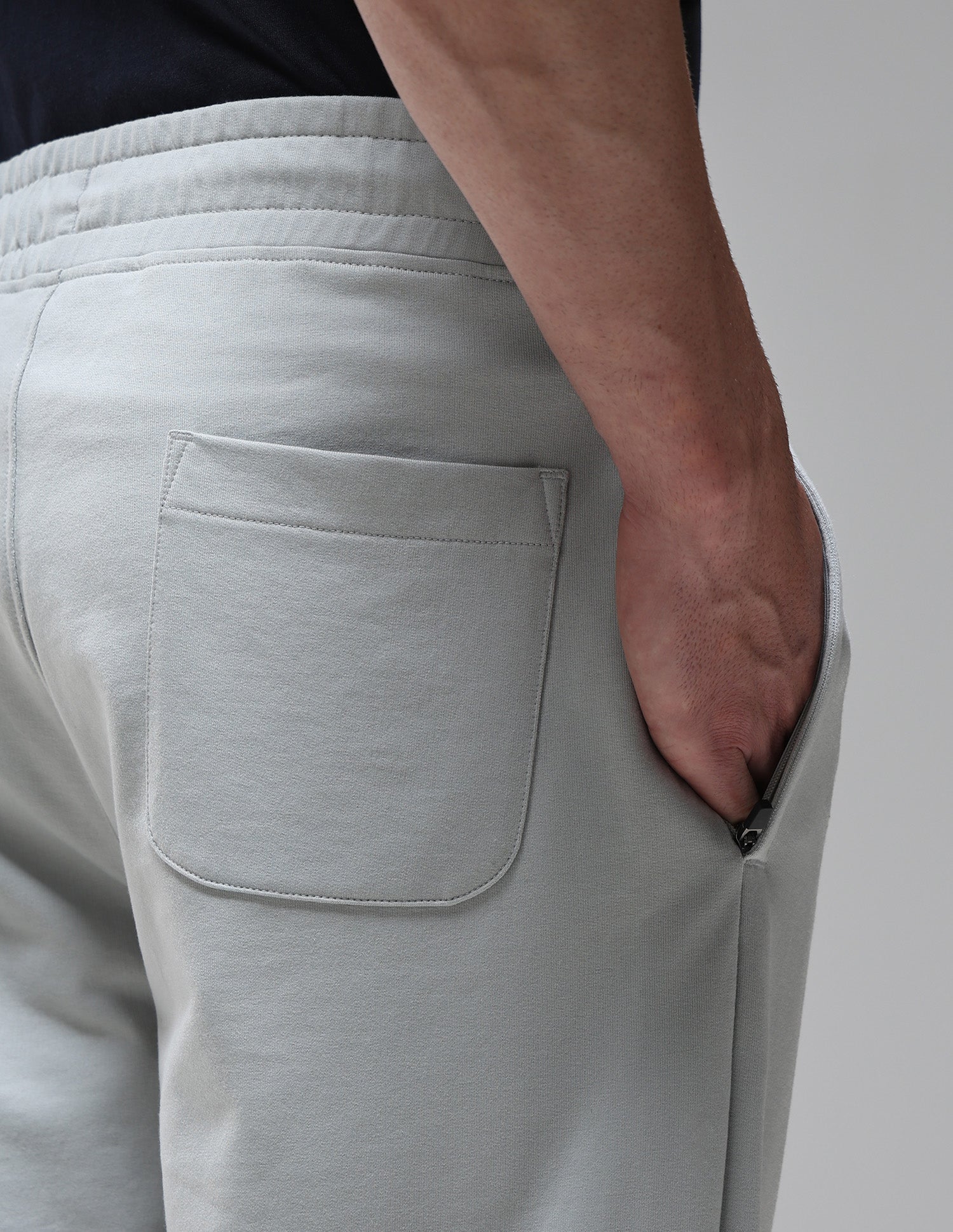 Breathable Relaxed Fit OJ010 Lounge Joggers Mirage Grey - U.S. Polo Assn. India | Large