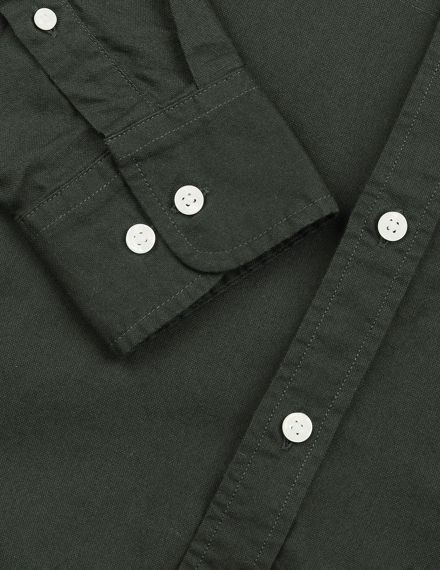 Pure Cotton Tailored Fit Shirt Dark Green - U.S. Polo Assn. India | Large