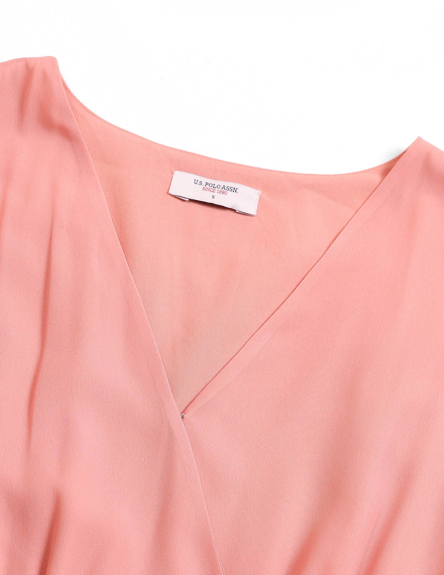 Accordion Pleated Ombre A-Line Dress Ombre - U.S. POLO ASSN. | Large