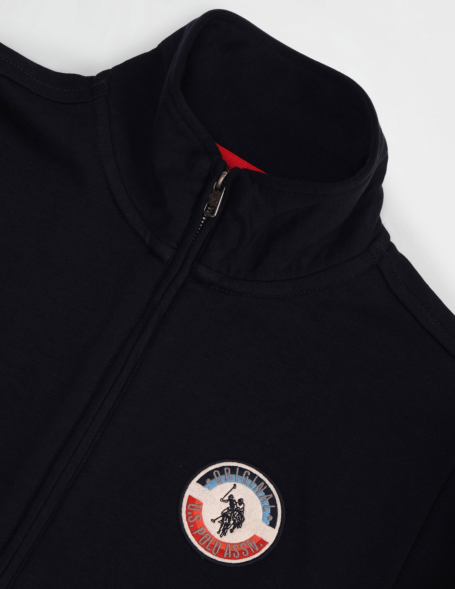 Solid Regular Fit Sweatshirt Navy - U.S. Polo Assn. India | Large