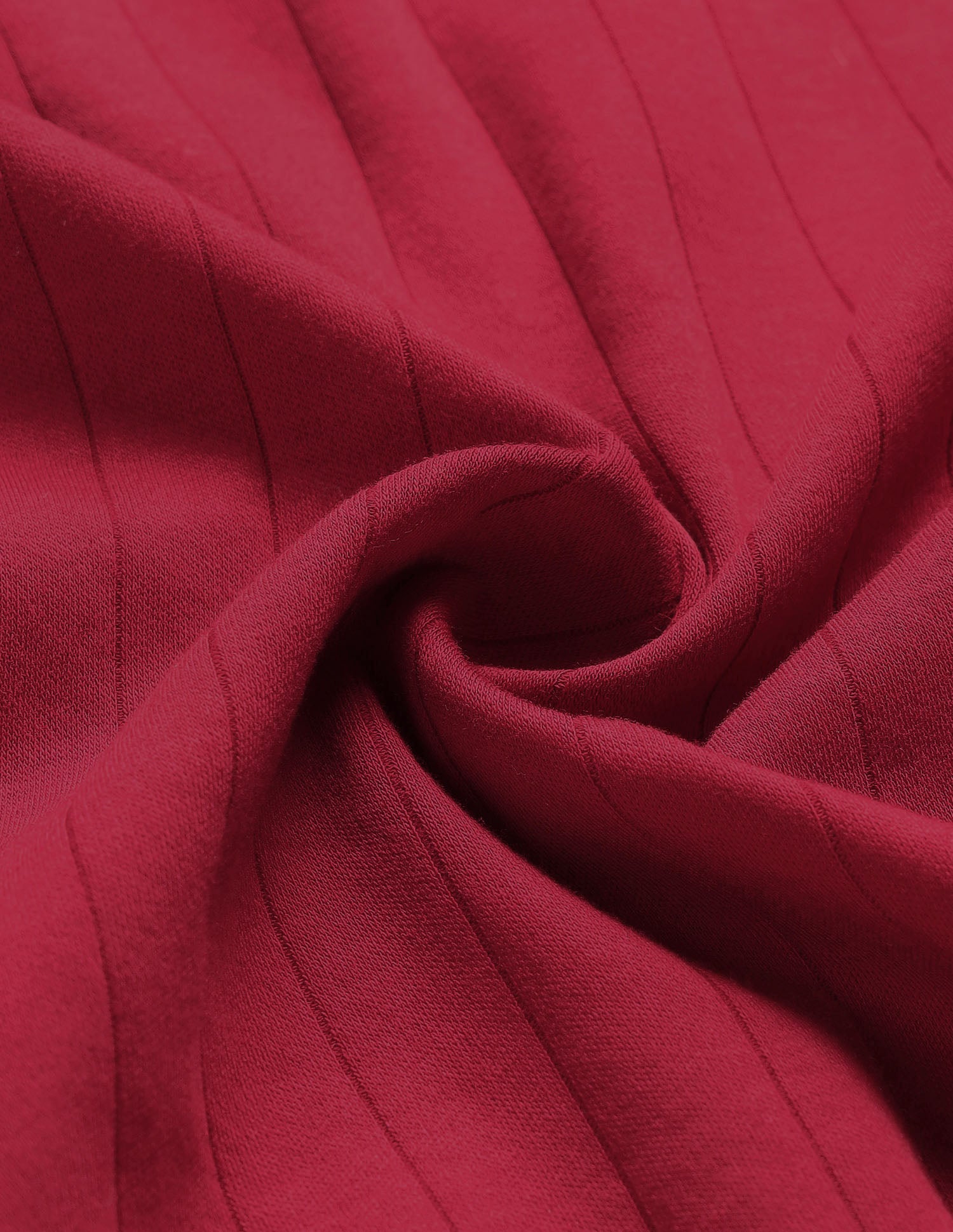 New Port Marina Vertical Striped Patterned Knit Polo Shirt Red - U.S. Polo Assn. India | Large