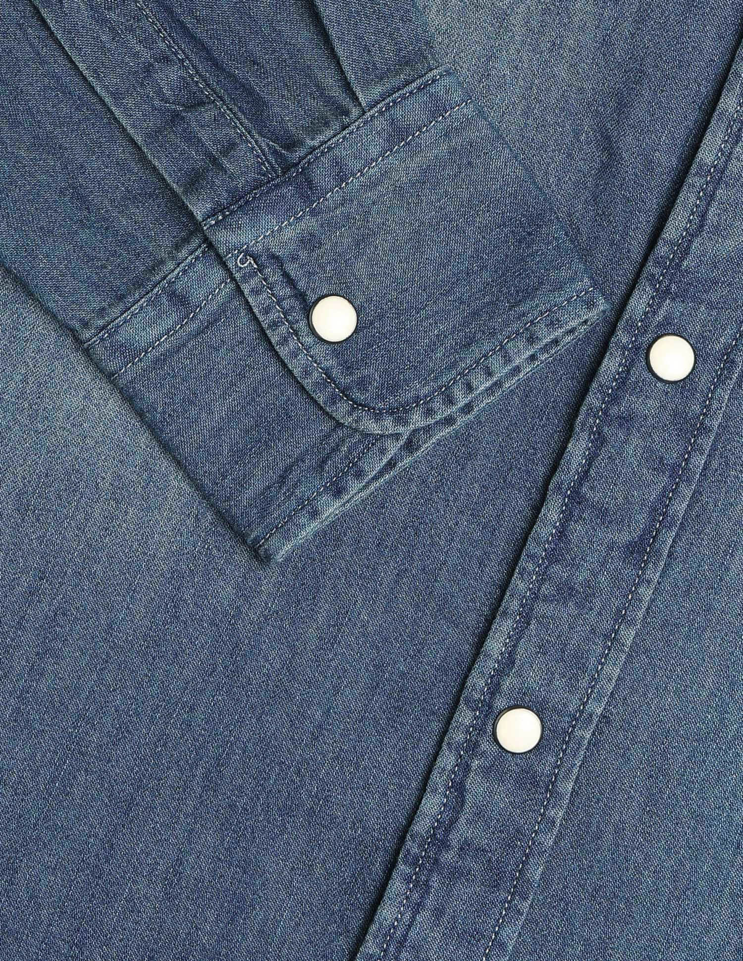 Solid Comfort Fit Shirt Indigo - U.S. Polo Assn. India | Large