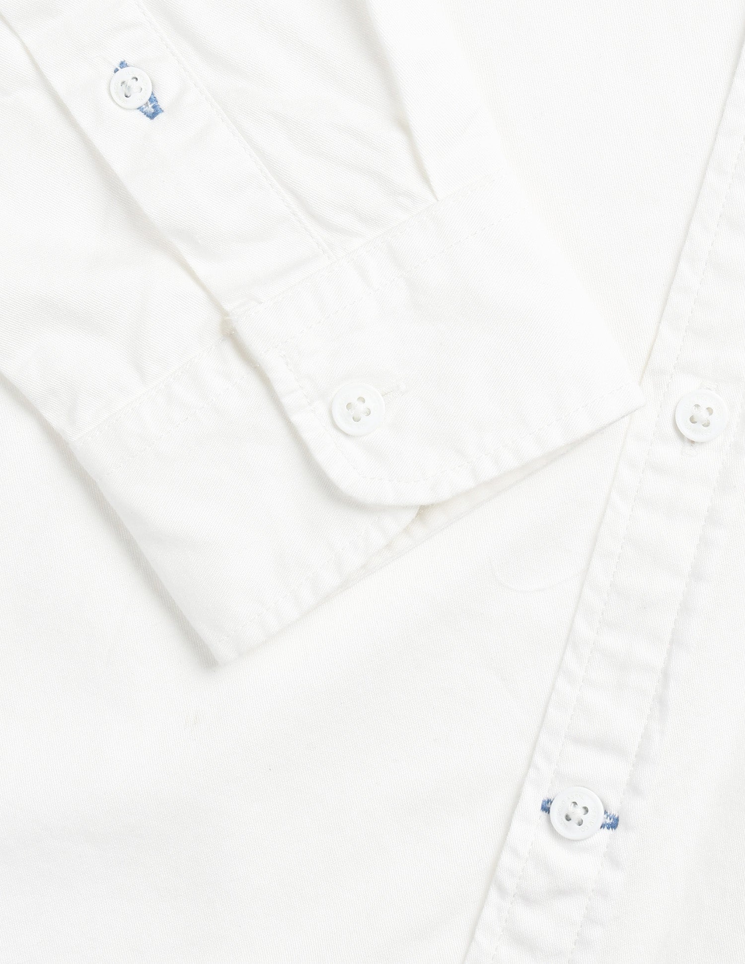 Twill Solid Shirt White - U.S. Polo Assn. India | Large