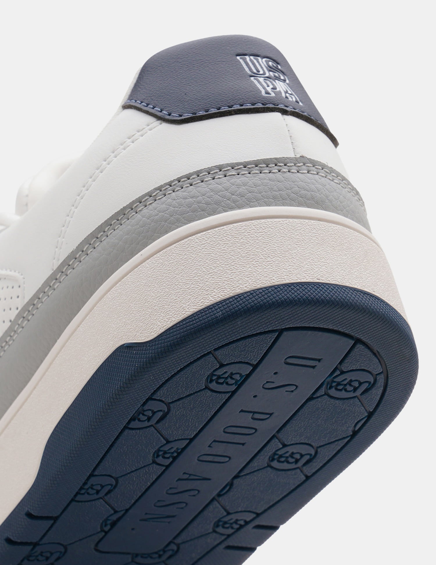 Men Simon Colour Blocked Sneakers Lt. Grey - U.S. Polo Assn. India | Large