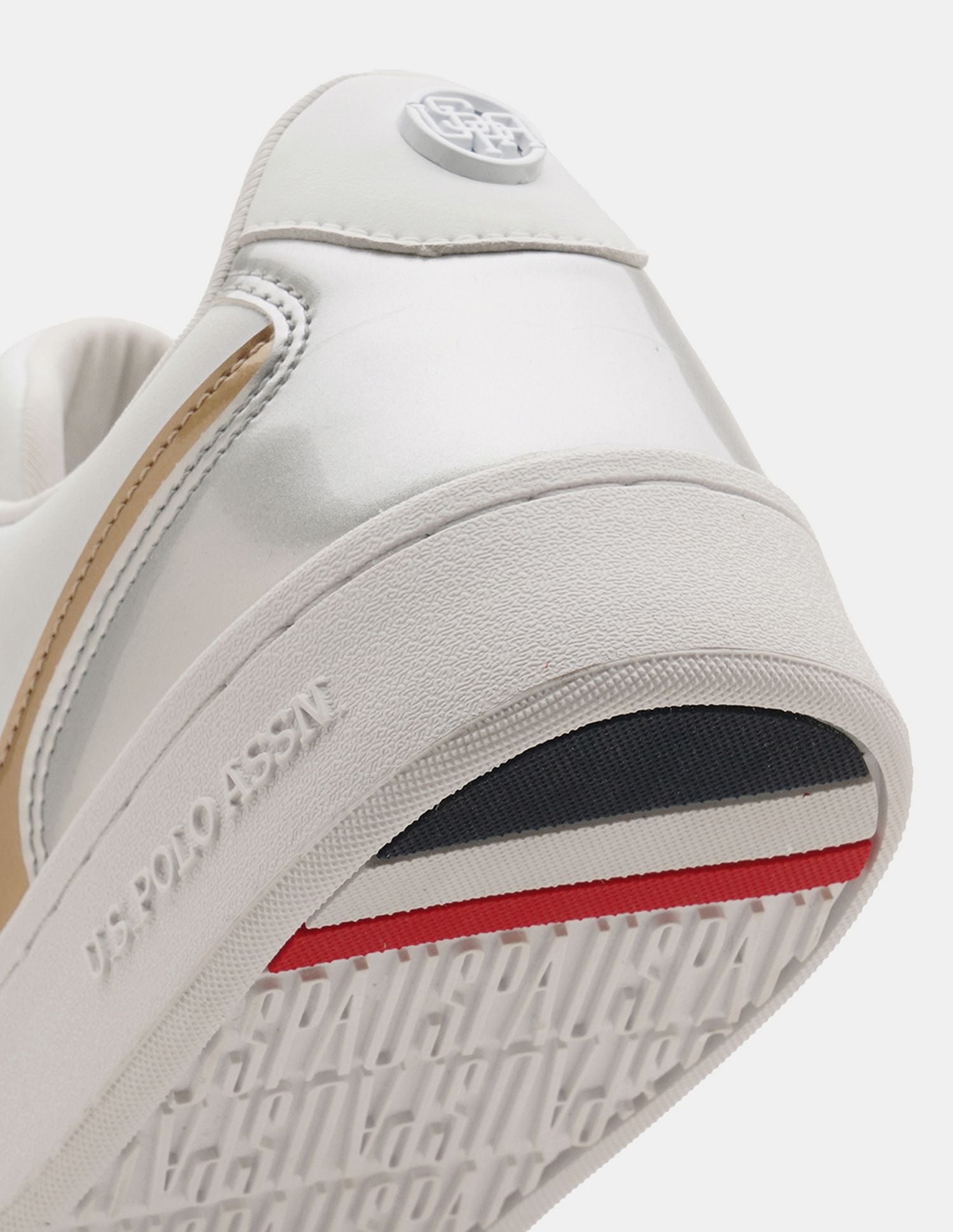 Women Sophie 2.0 Metallic Sneakers Off White - U.S. POLO ASSN. | Large