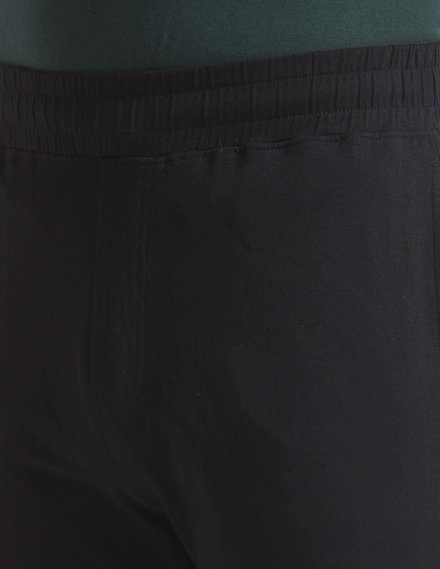 Cotton Stretch OES01 Lounge Shorts - Pack Of 1 Black - U.S. POLO ASSN. | Large