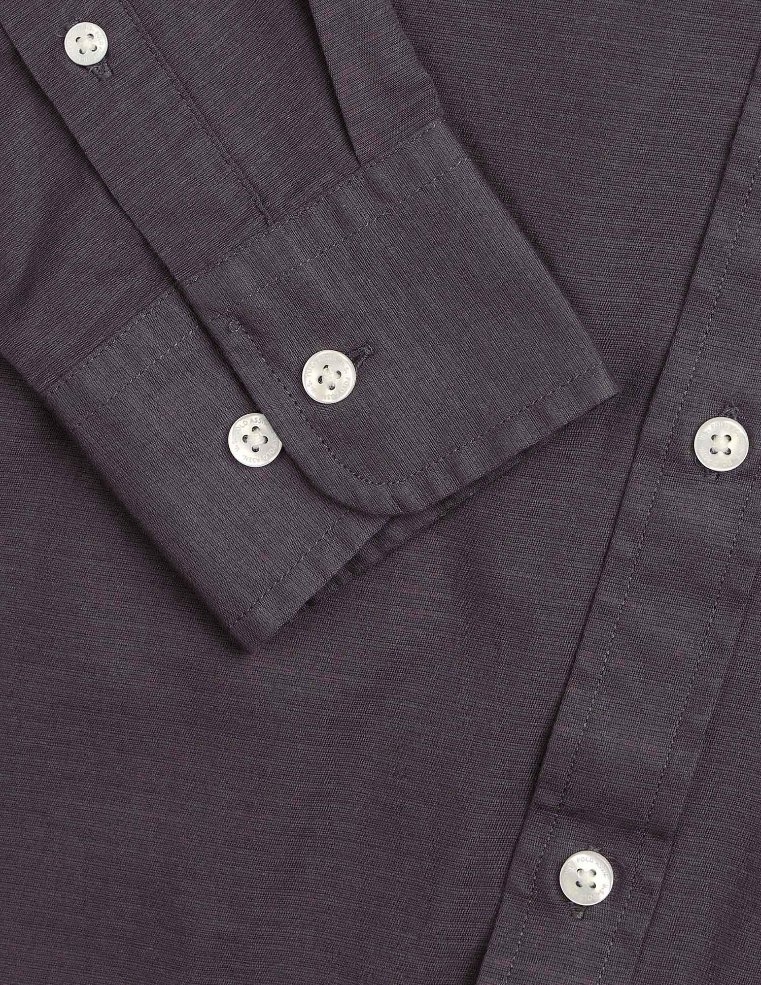 Dobby Tailored Fit Shirt Light Purple - U.S. Polo Assn. India | Large